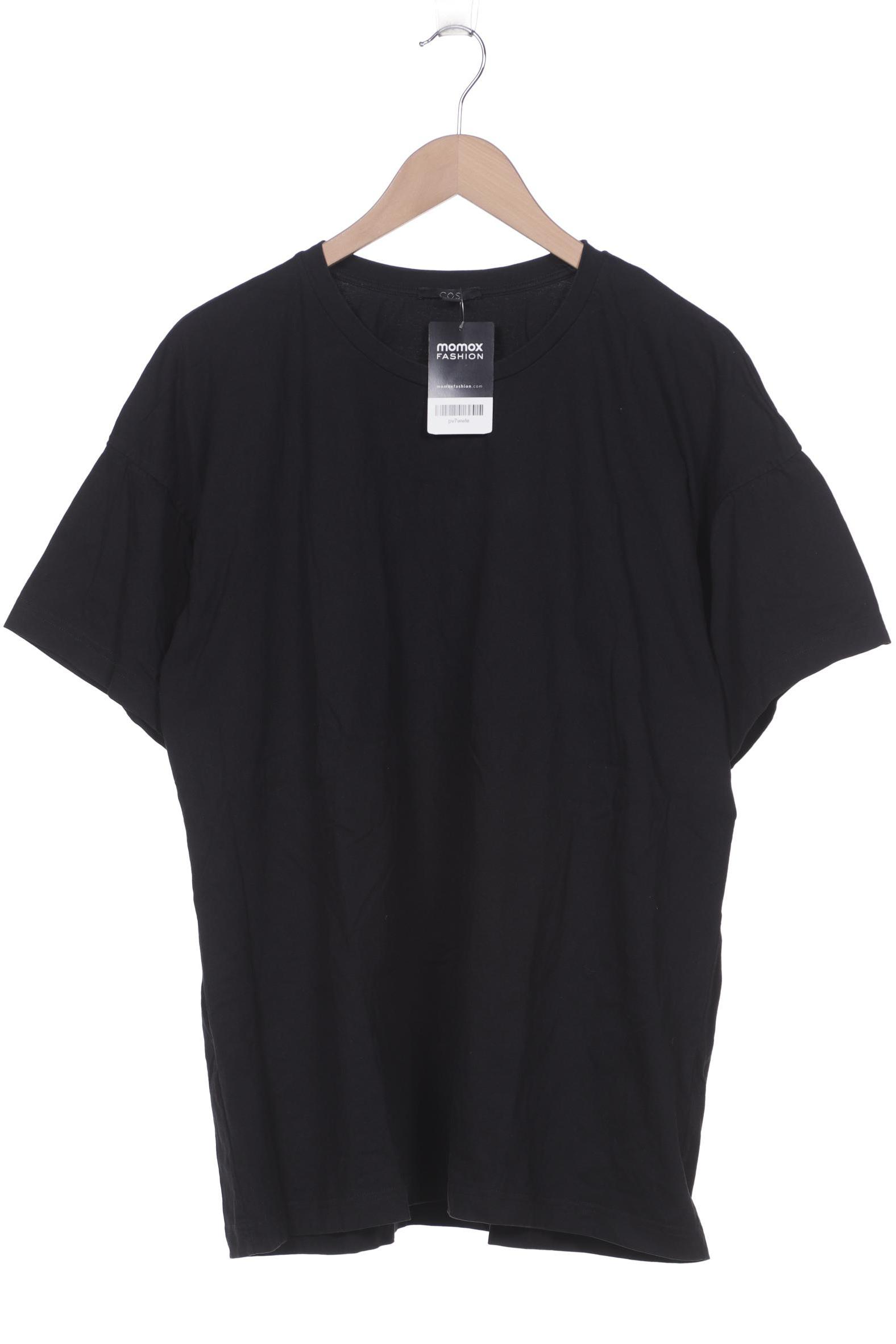 

COS Damen T-Shirt, schwarz, Gr. 36