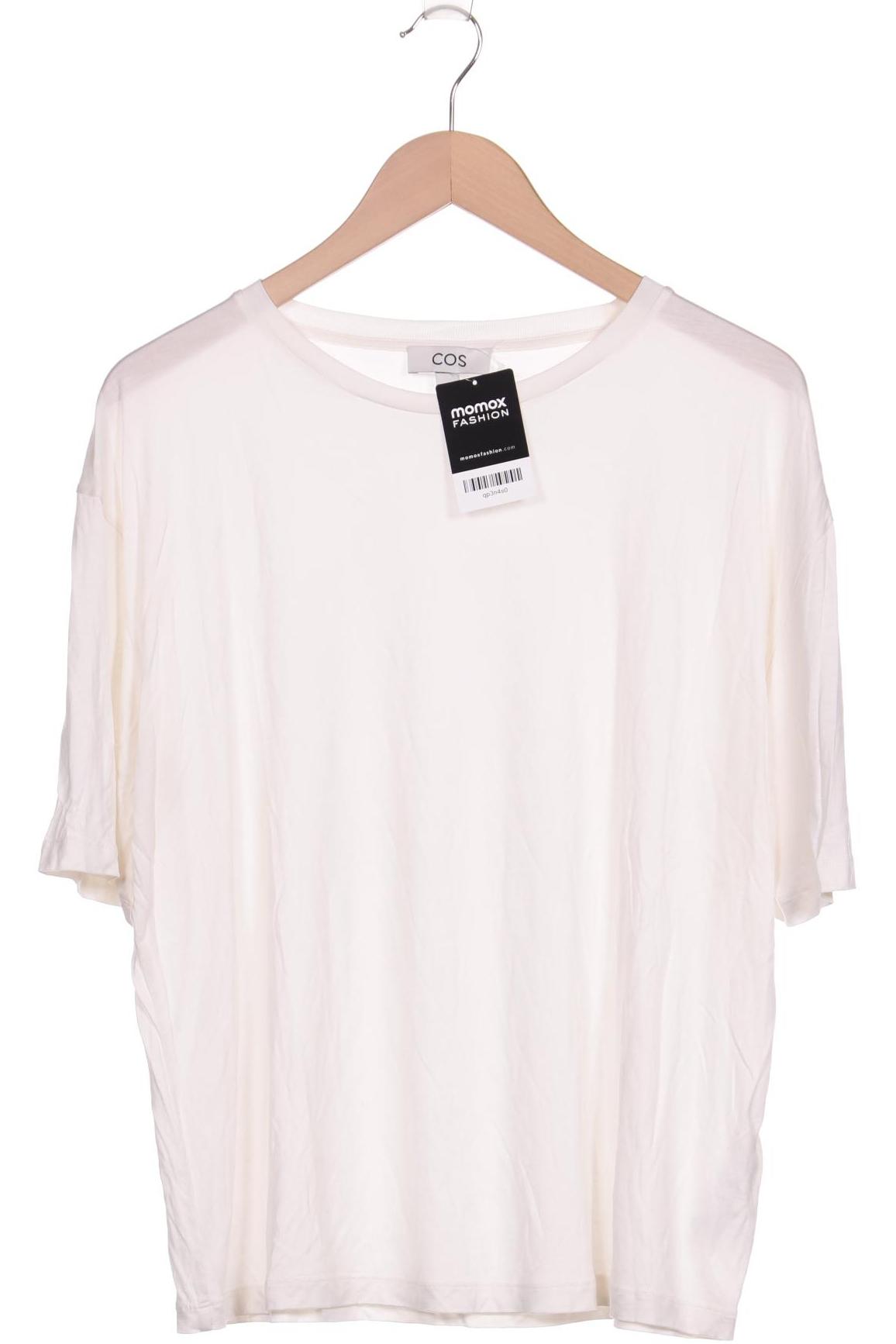 

COS Damen T-Shirt, cremeweiß, Gr. 38