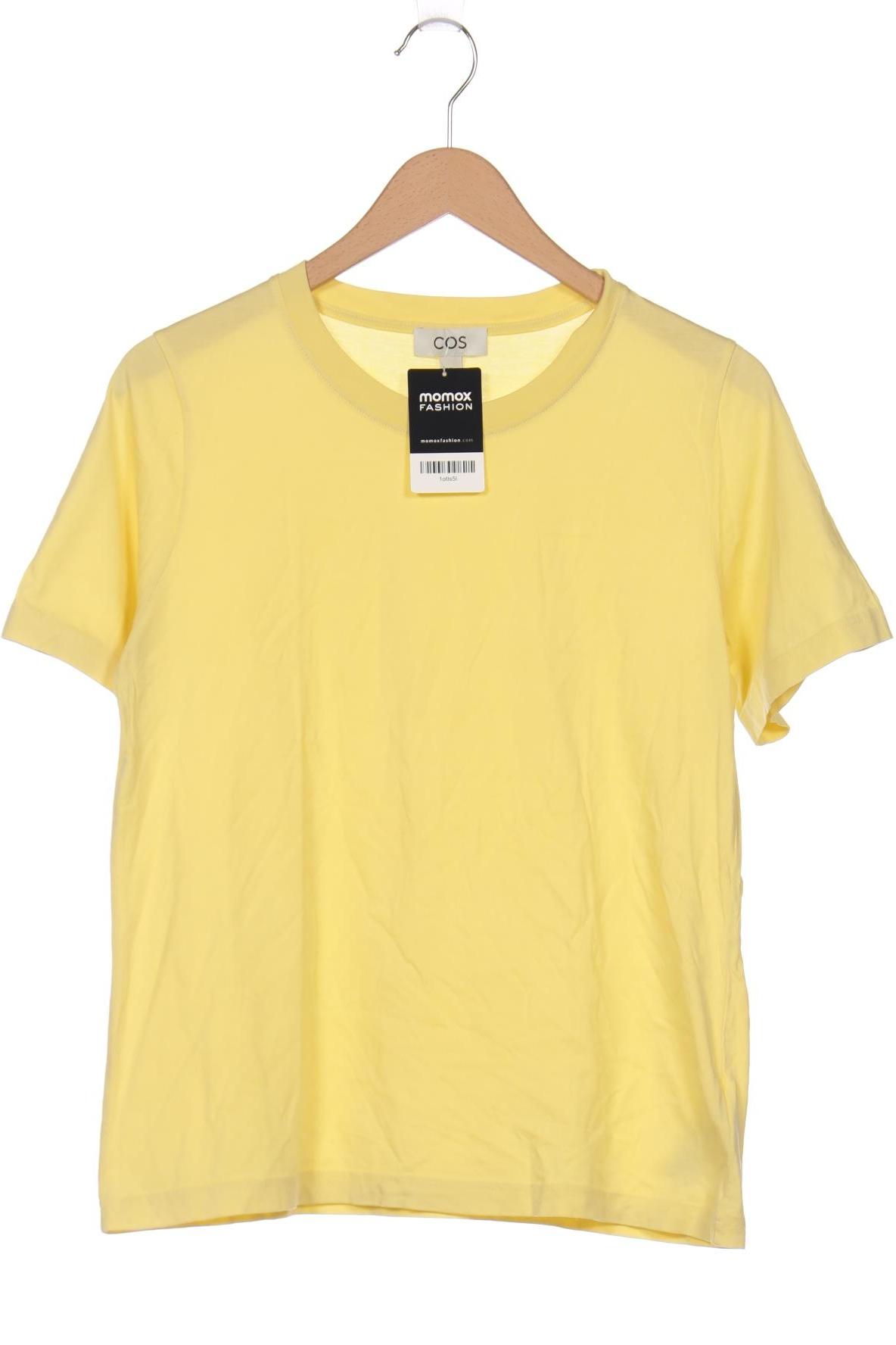

COS Damen T-Shirt, gelb, Gr. 38