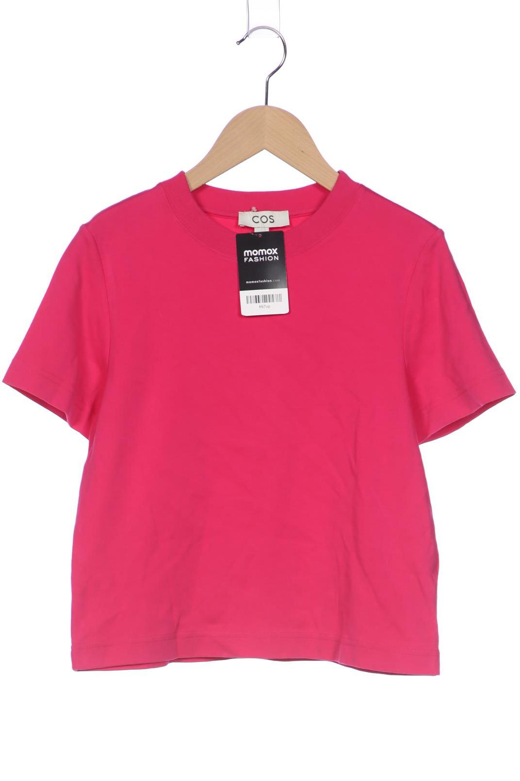 

COS Damen T-Shirt, pink, Gr. 34