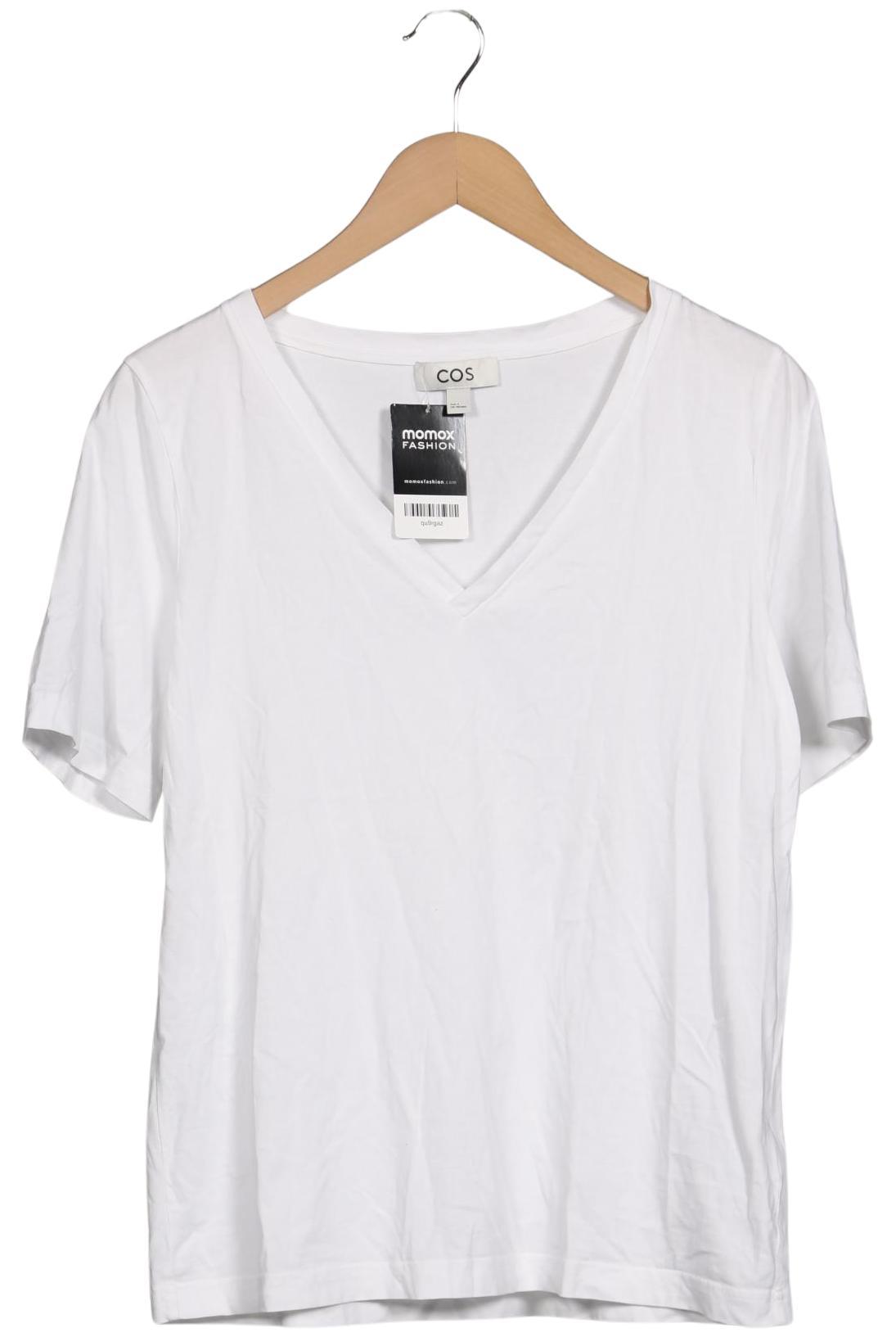 

COS Damen T-Shirt, weiß, Gr. 36