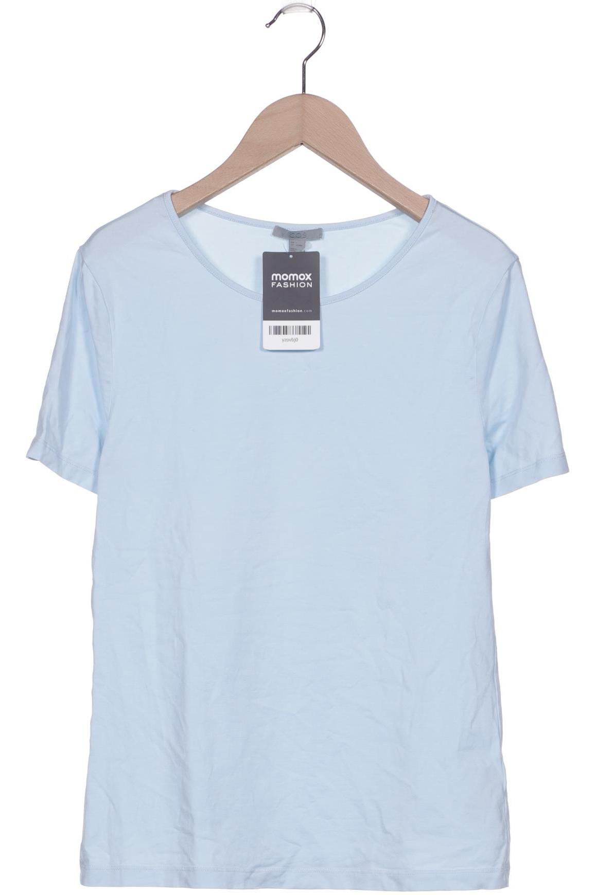 

COS Damen T-Shirt, hellblau, Gr. 36