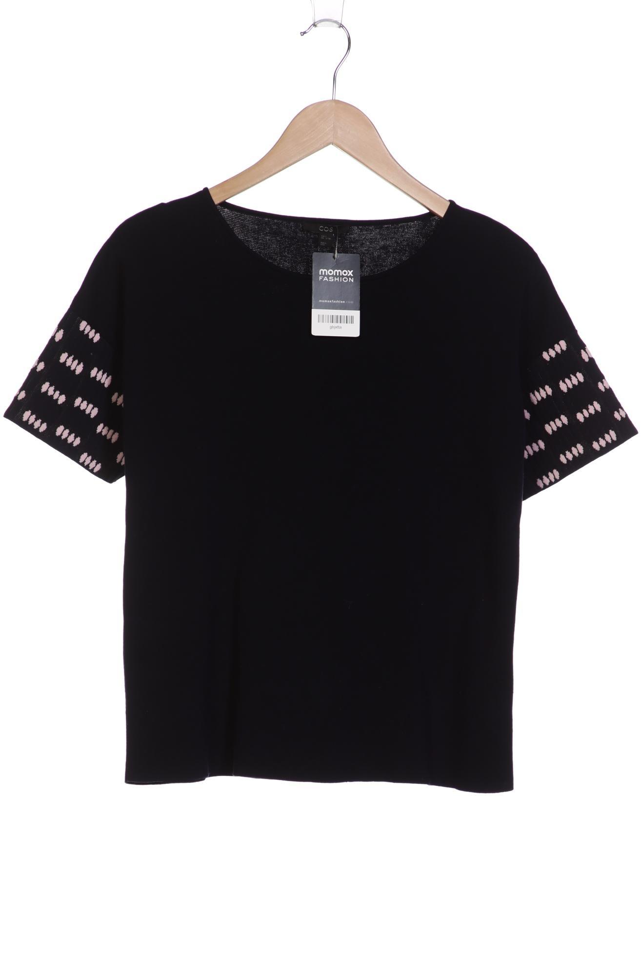 

COS Damen T-Shirt, marineblau, Gr. 36