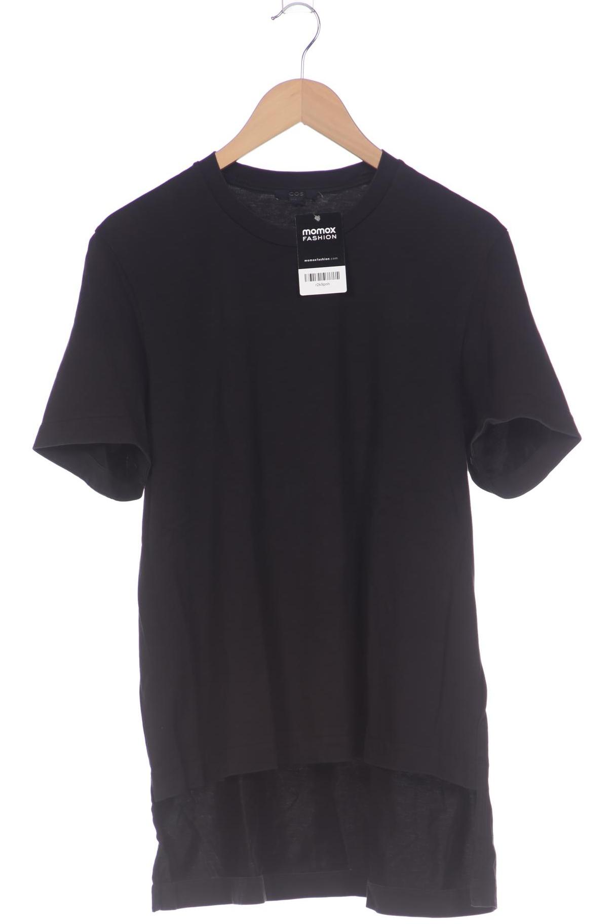 

COS Damen T-Shirt, schwarz, Gr. 38