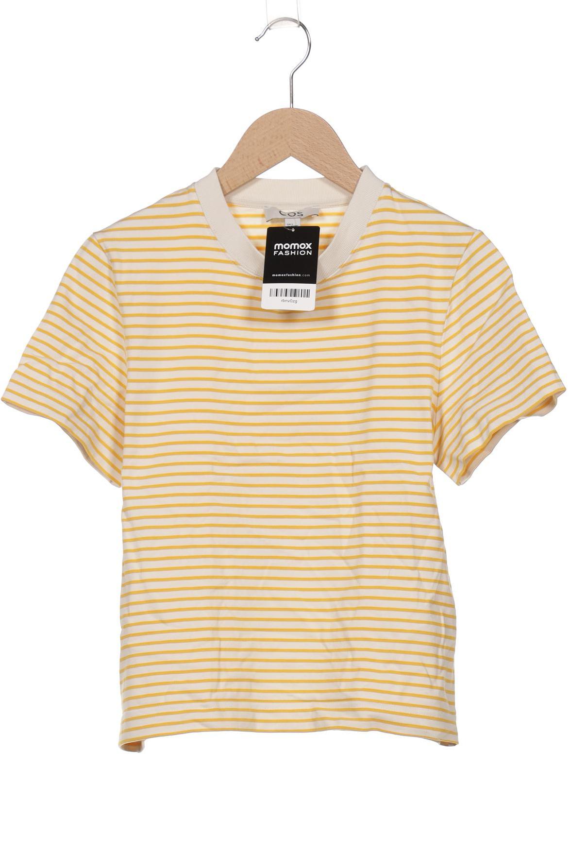 

COS Damen T-Shirt, gelb, Gr. 36