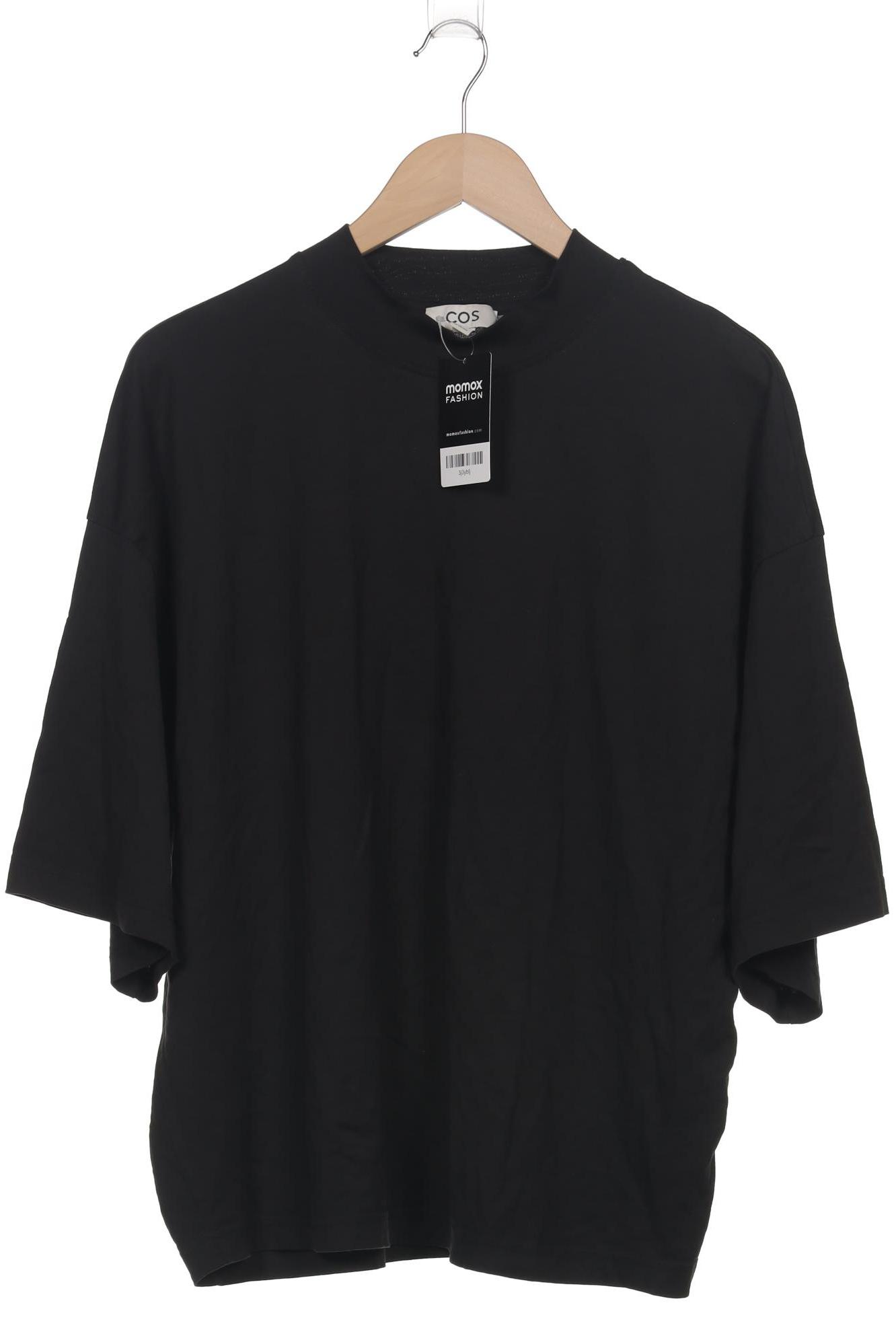 

COS Damen T-Shirt, schwarz, Gr. 42