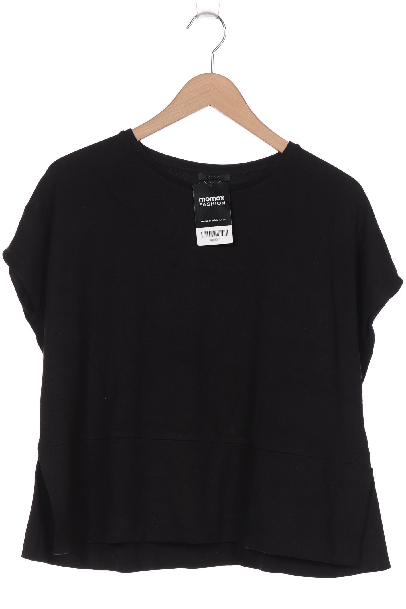 

COS Damen T-Shirt, schwarz