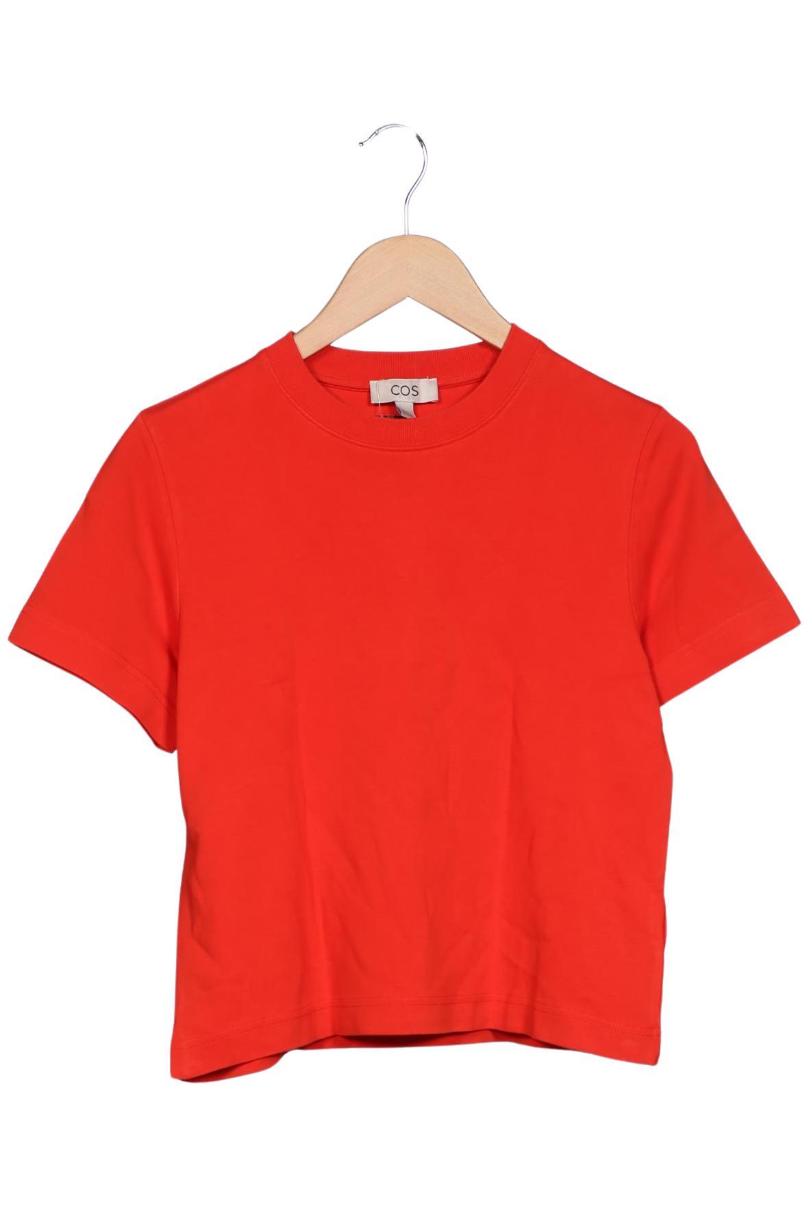 

COS Damen T-Shirt, rot, Gr. 36