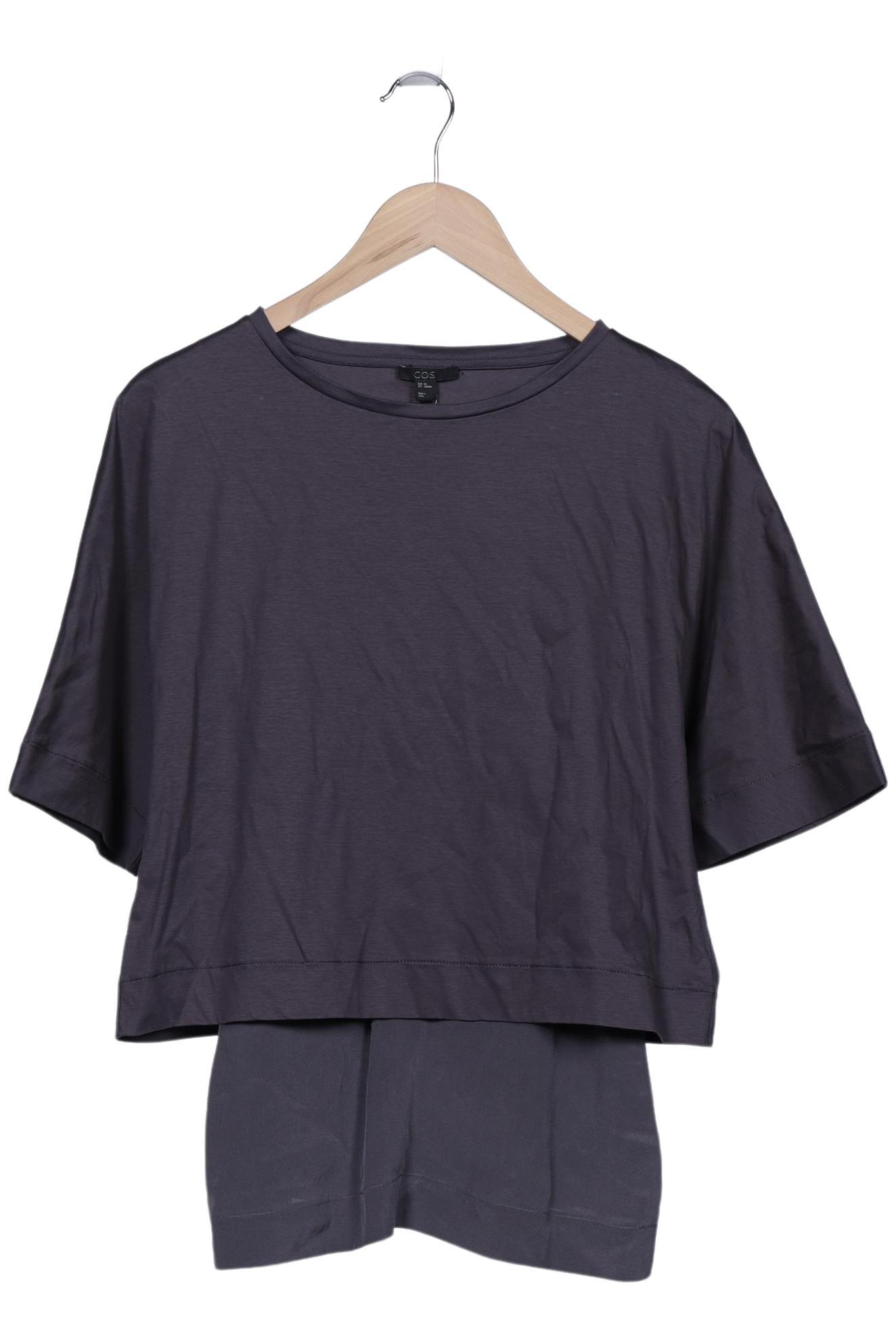 

COS Damen T-Shirt, grau, Gr. 34