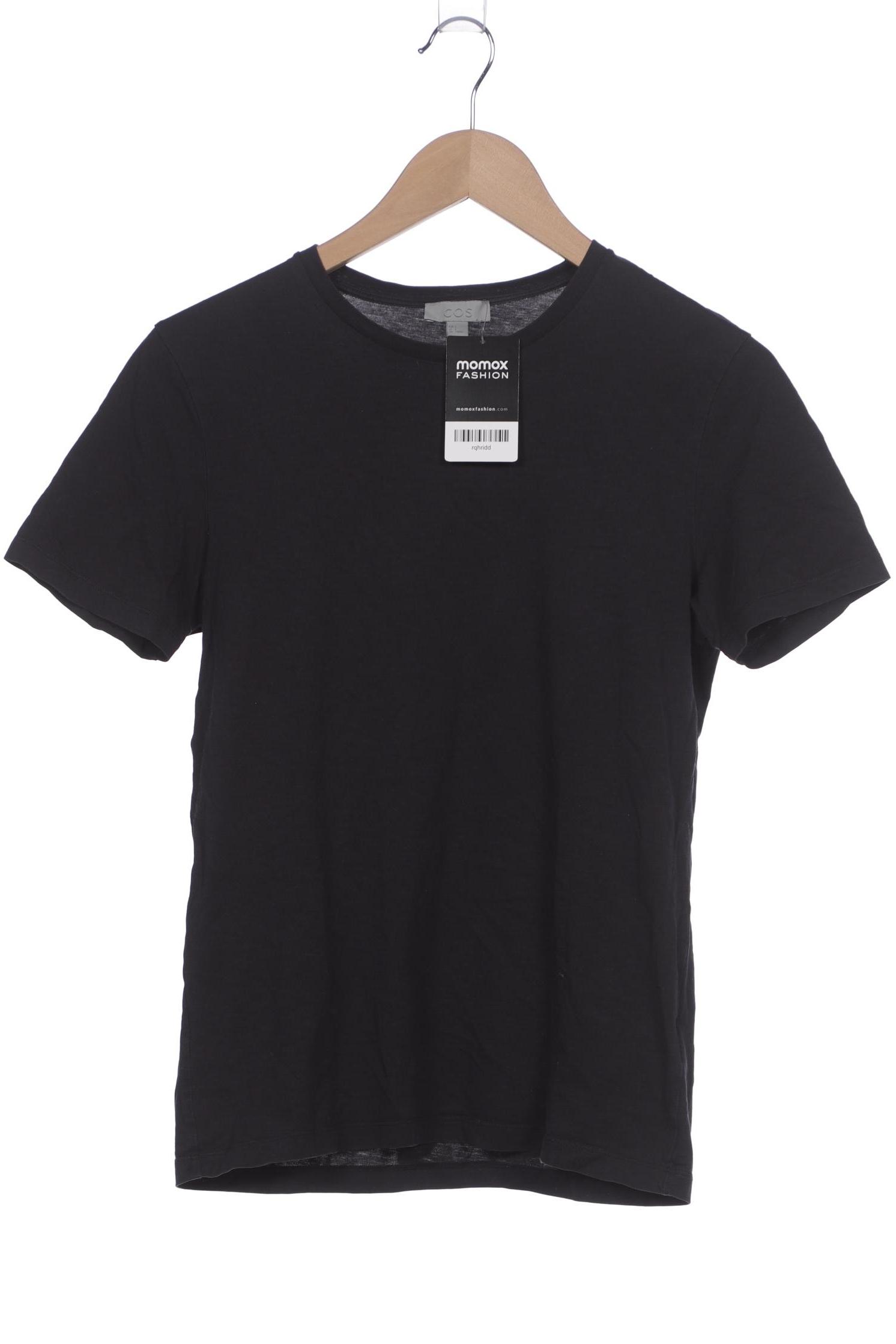 

COS Damen T-Shirt, schwarz, Gr. 36