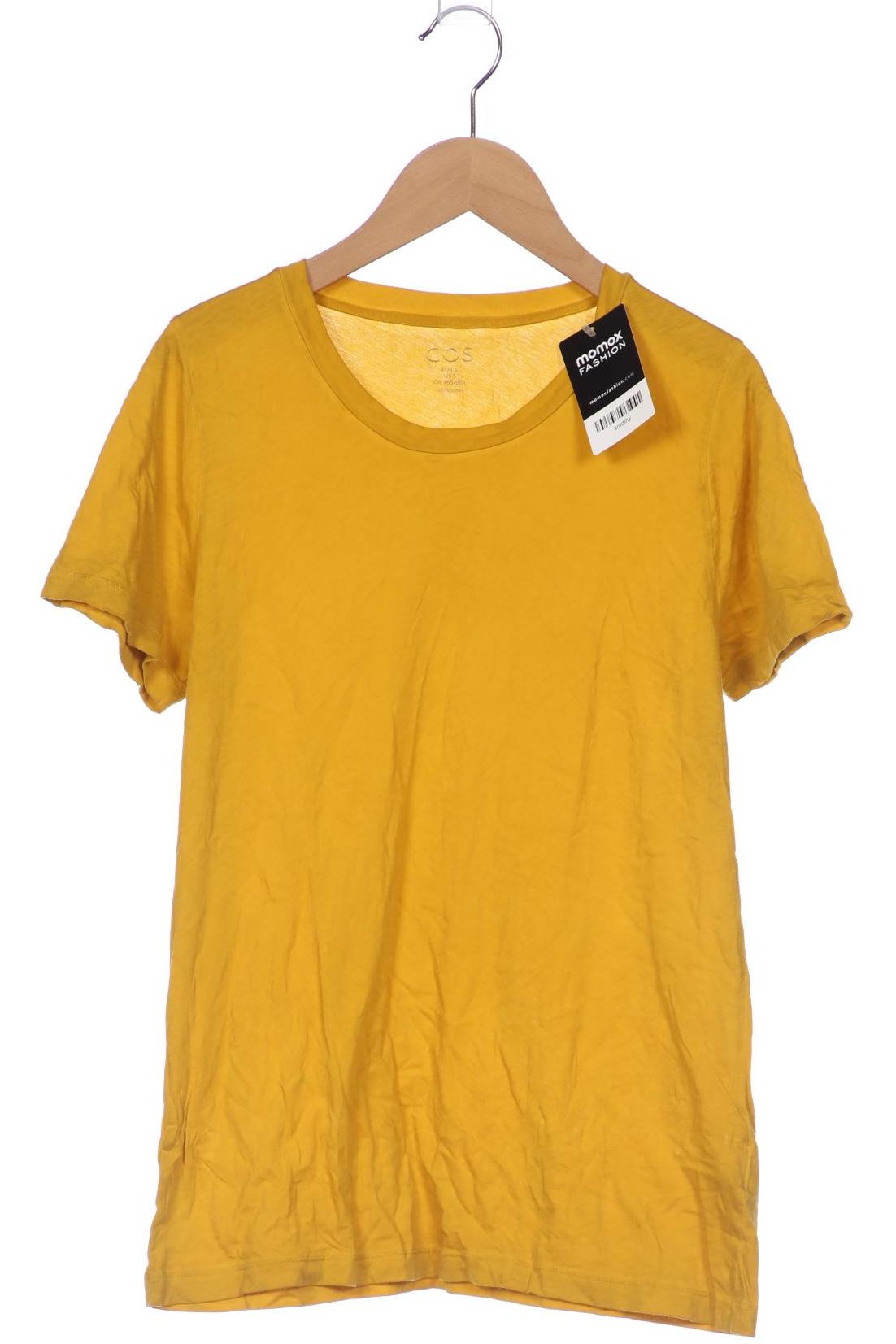 

COS Damen T-Shirt, gelb, Gr. 36