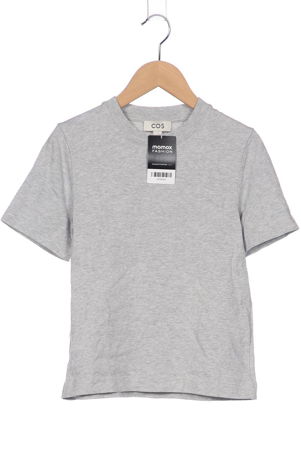 

COS Damen T-Shirt, grau, Gr. 34