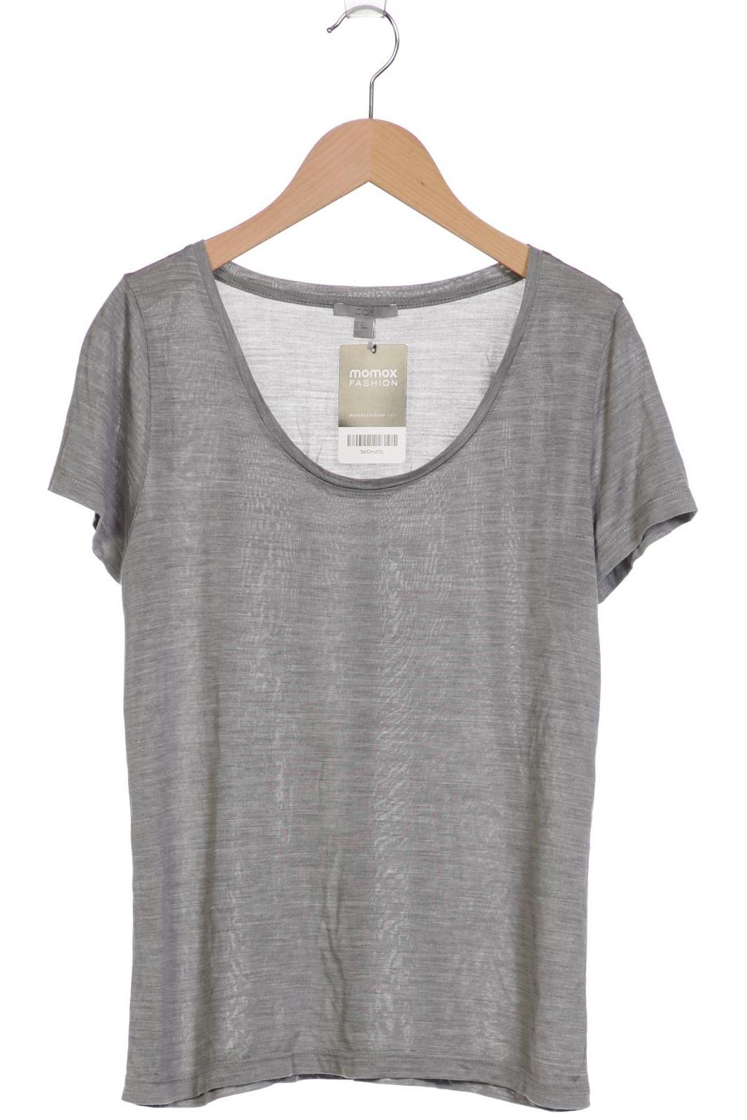 

COS Damen T-Shirt, grau, Gr. 34