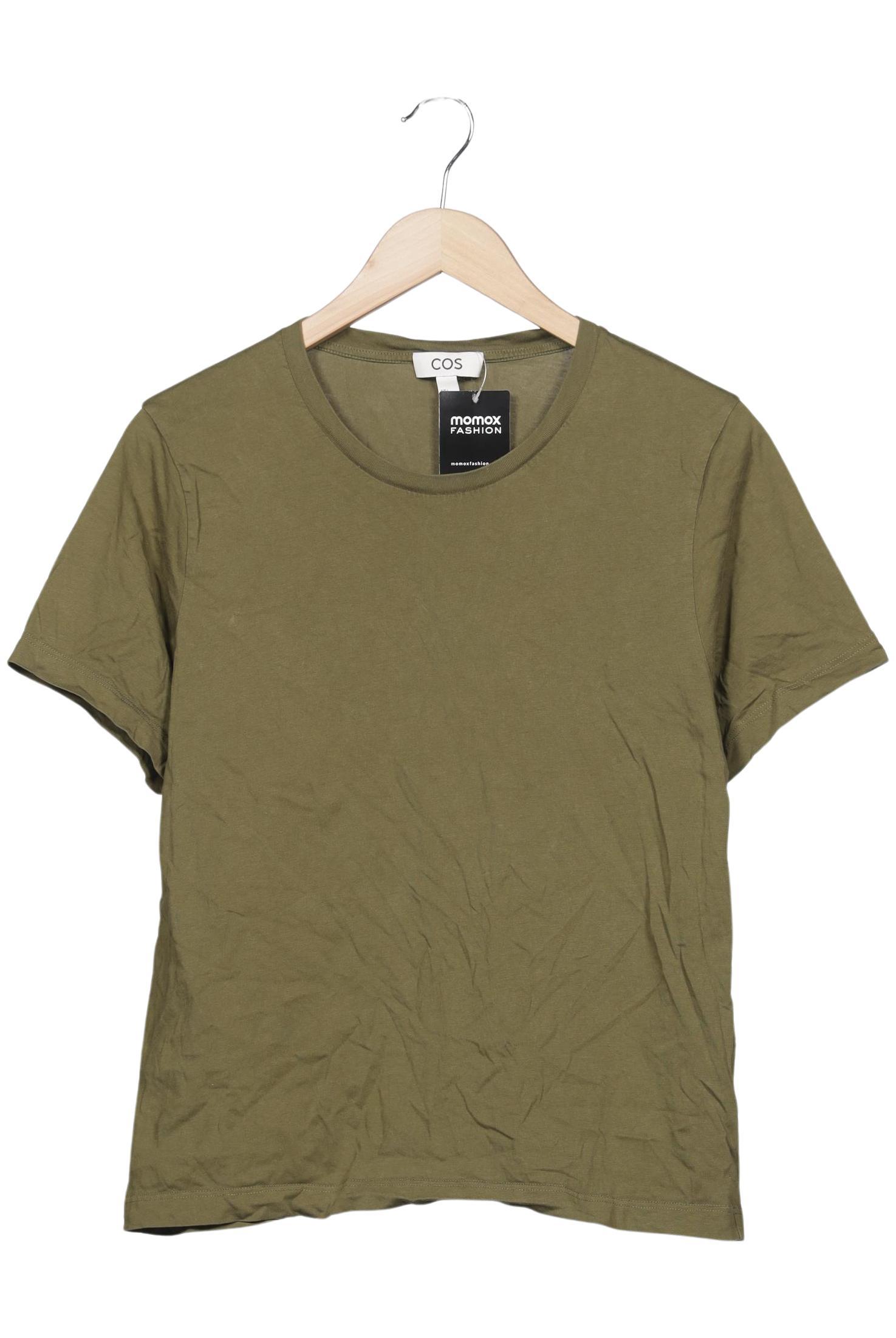 

COS Damen T-Shirt, grün, Gr. 42