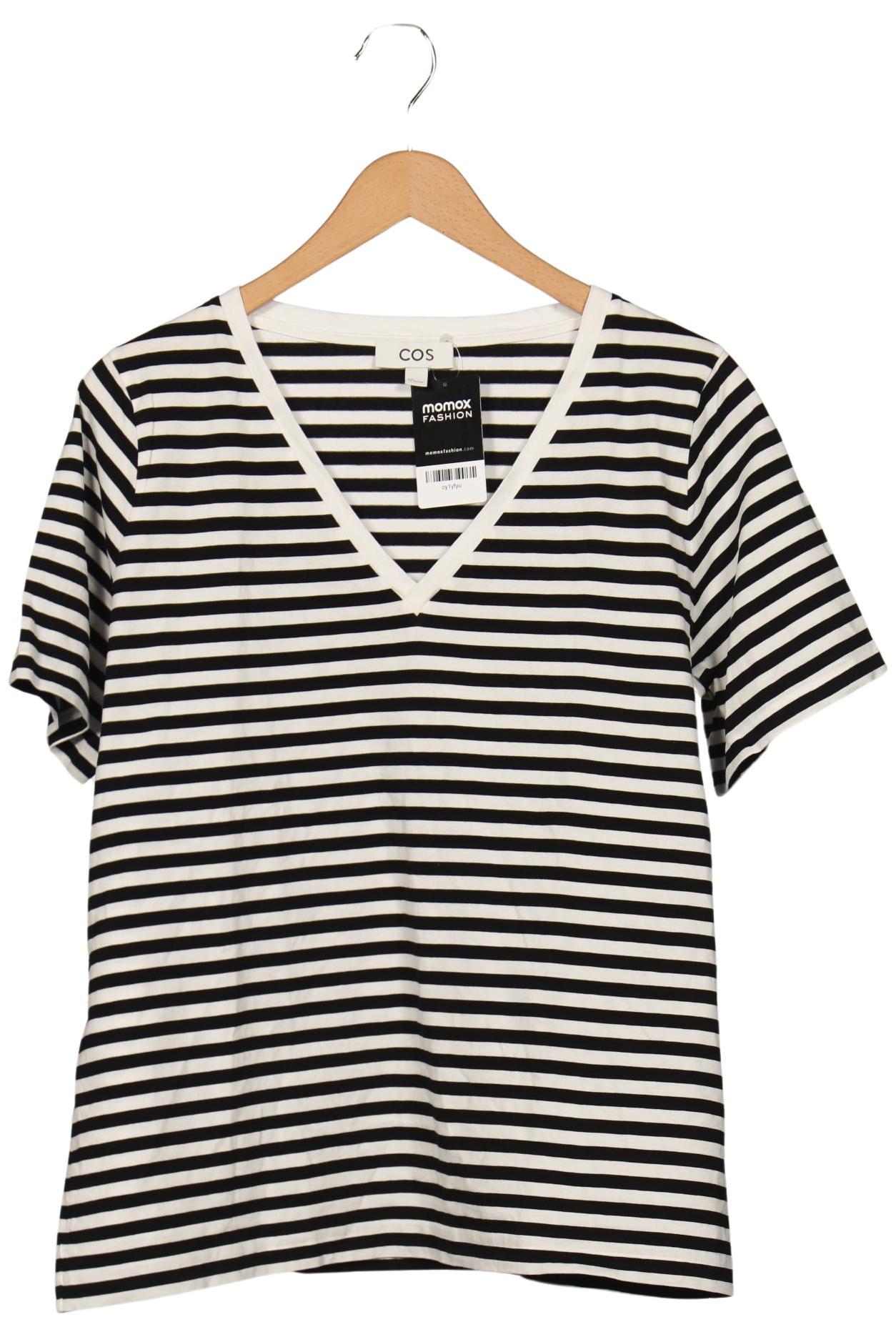 

COS Damen T-Shirt, schwarz, Gr. 42