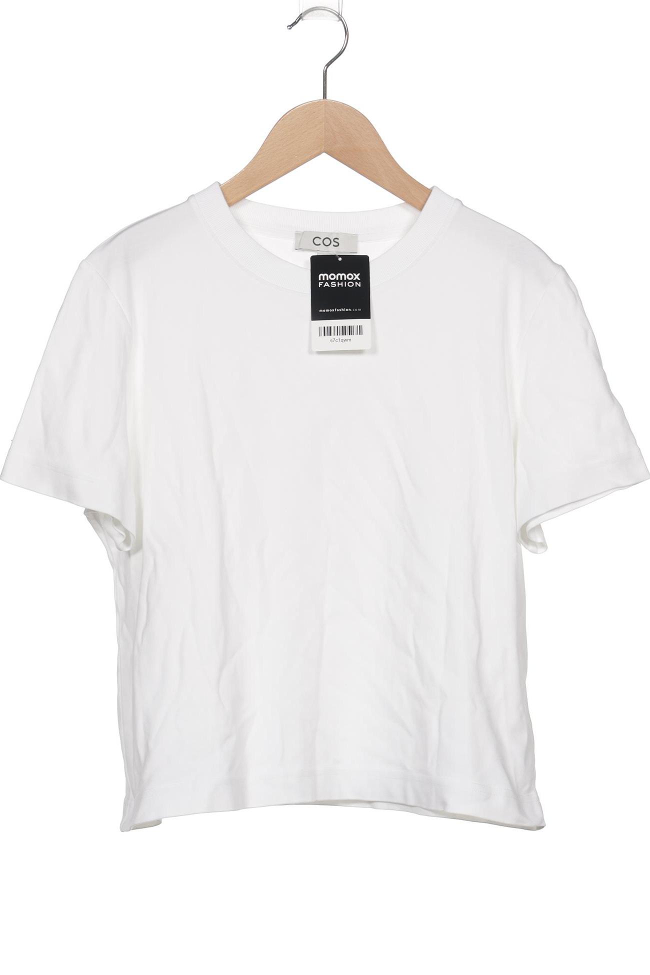 

COS Damen T-Shirt, weiß, Gr. 36