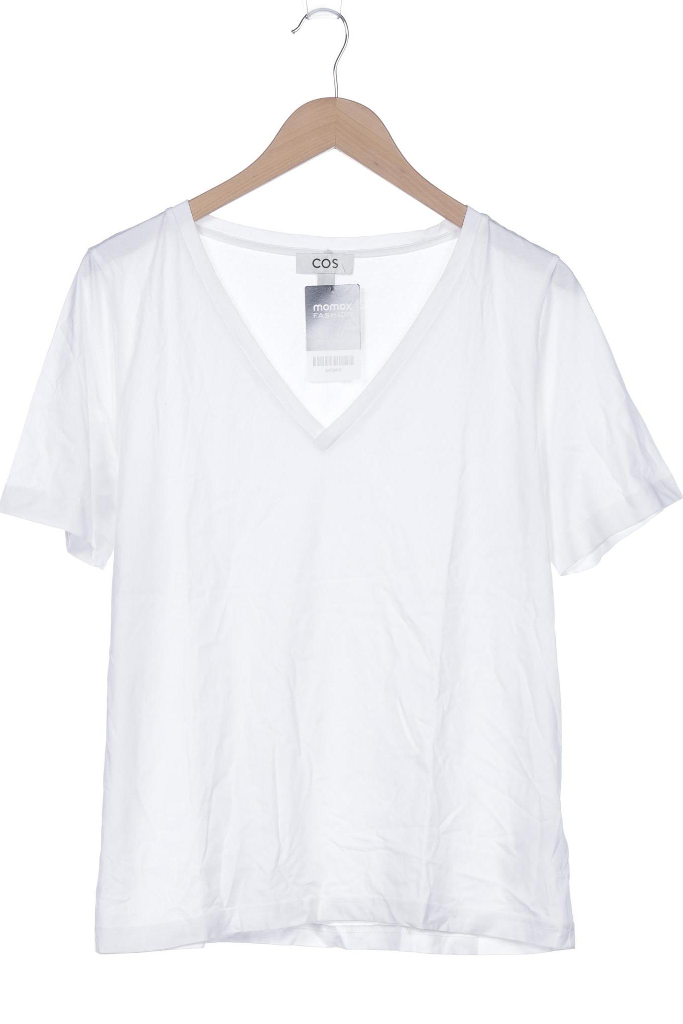 

COS Damen T-Shirt, weiß, Gr. 38