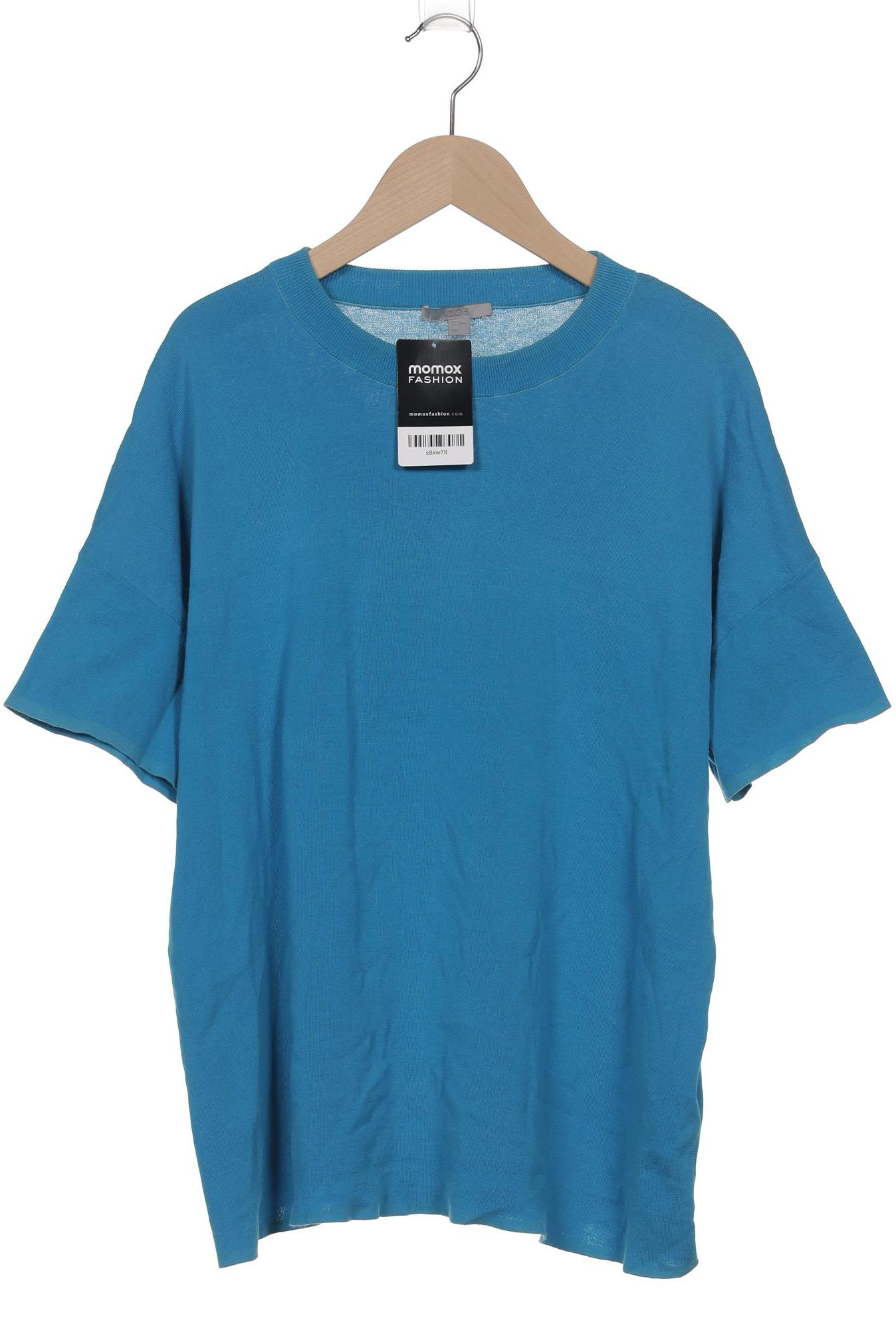 

COS Damen T-Shirt, blau, Gr. 38