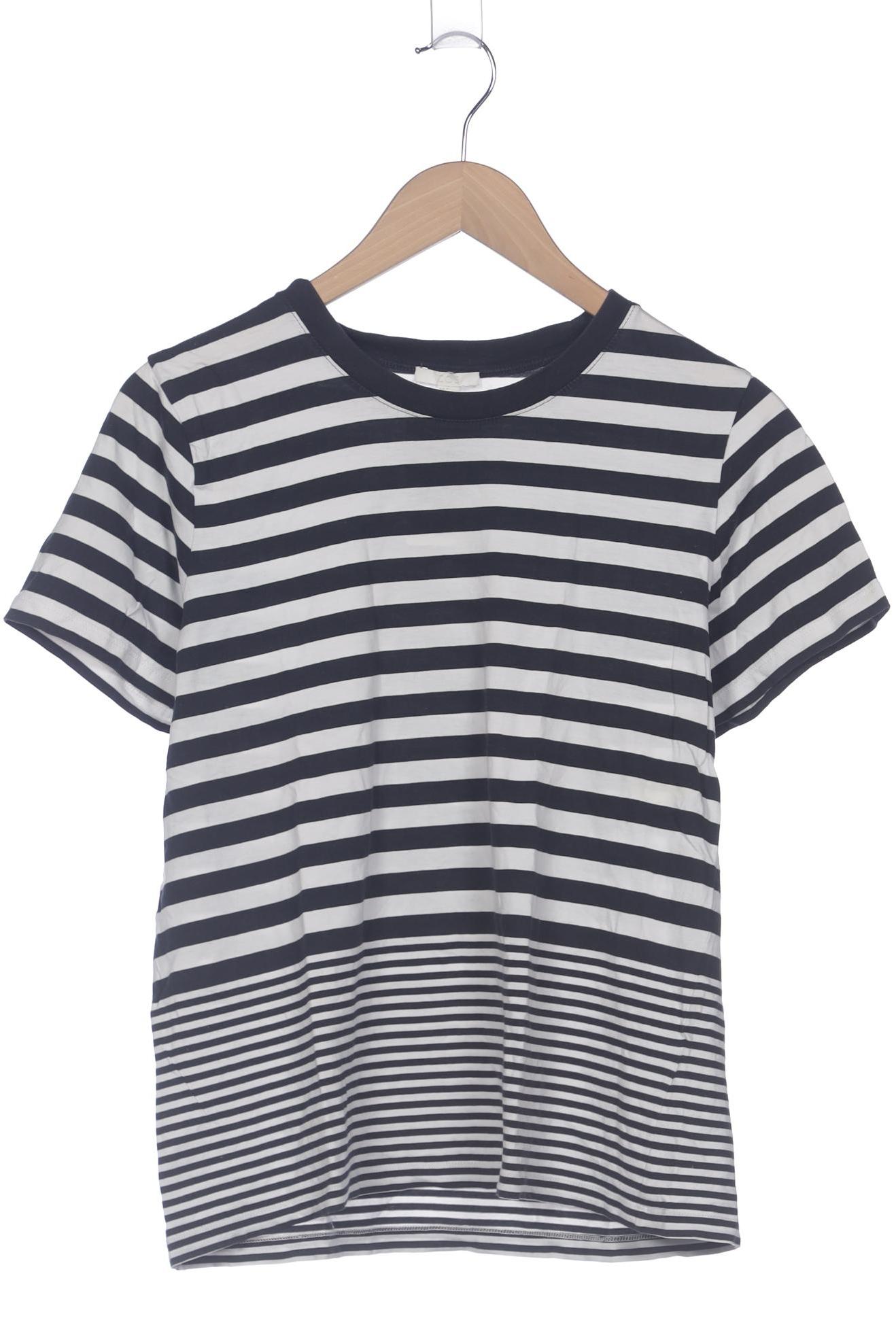 

COS Damen T-Shirt, marineblau, Gr. 38