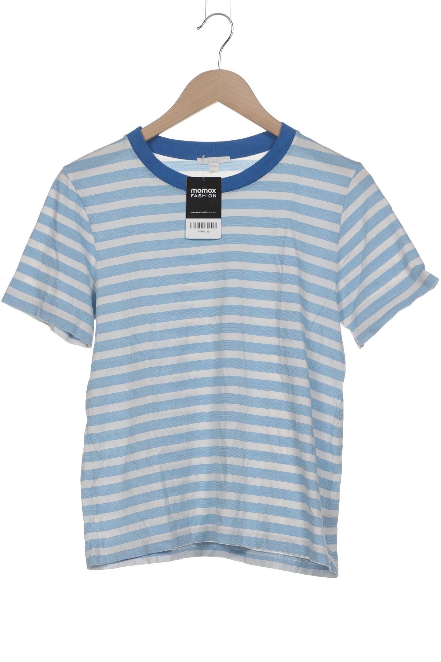 

COS Damen T-Shirt, blau, Gr. 38