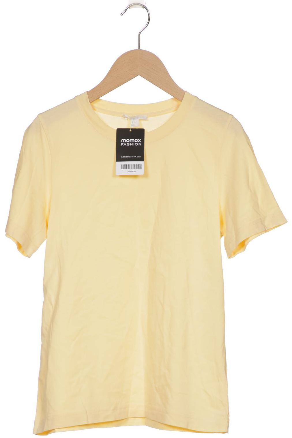 

COS Damen T-Shirt, cremeweiß
