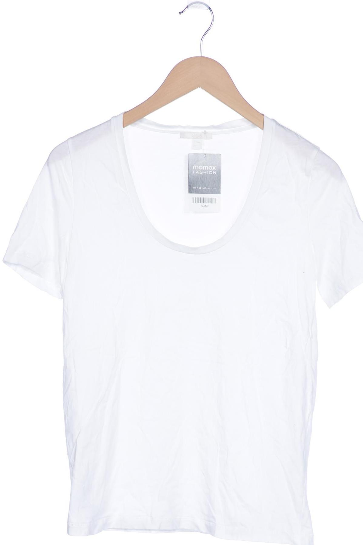 

COS Damen T-Shirt, weiß, Gr. 34