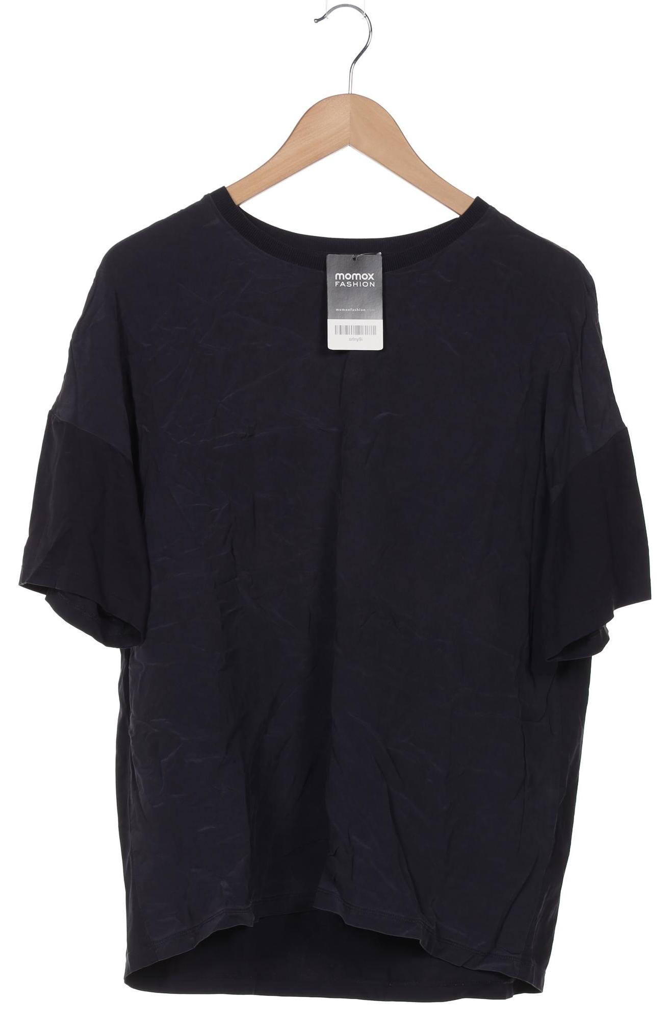 

COS Damen T-Shirt, marineblau, Gr. 38