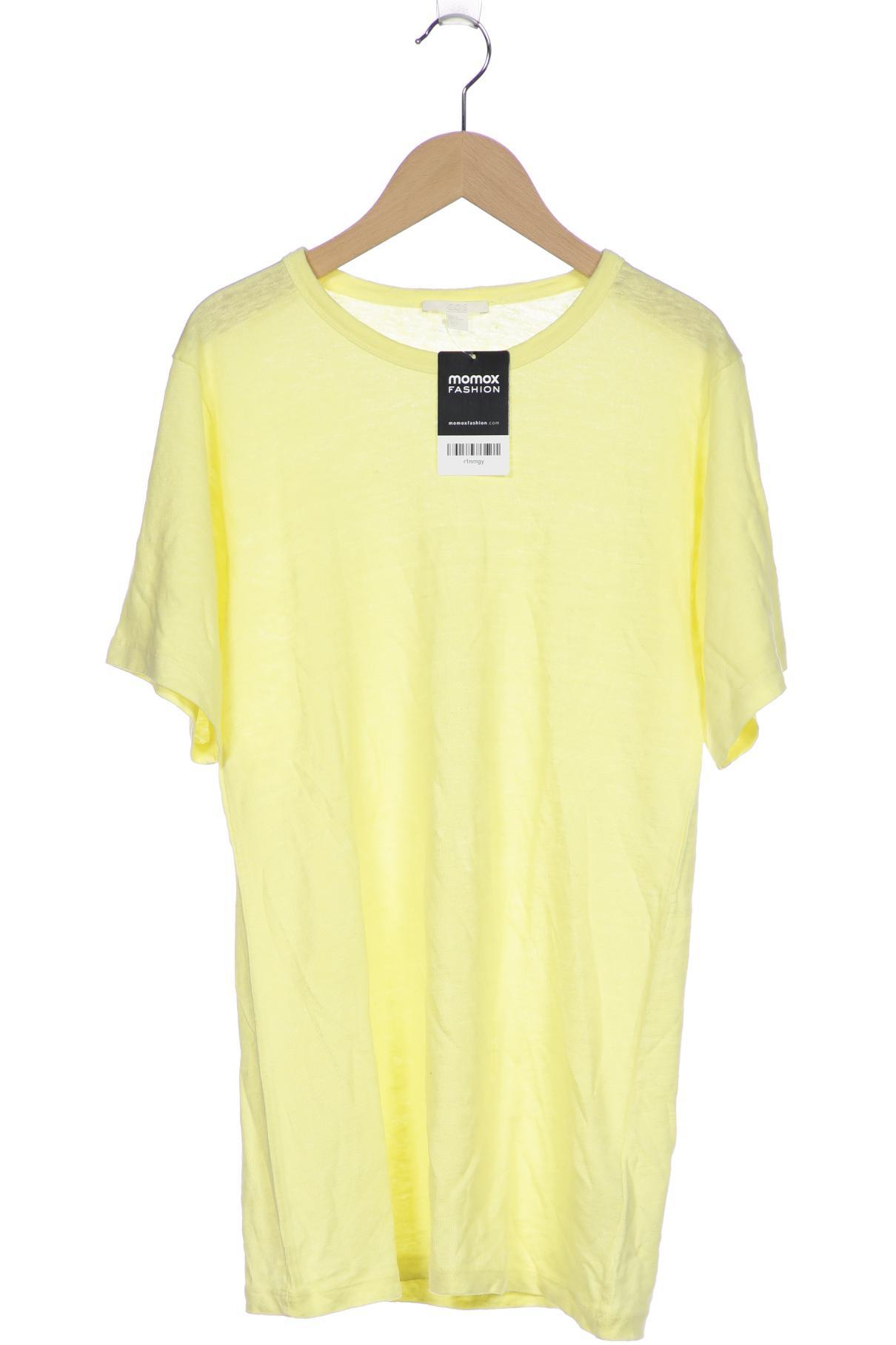 

COS Damen T-Shirt, gelb, Gr. 34