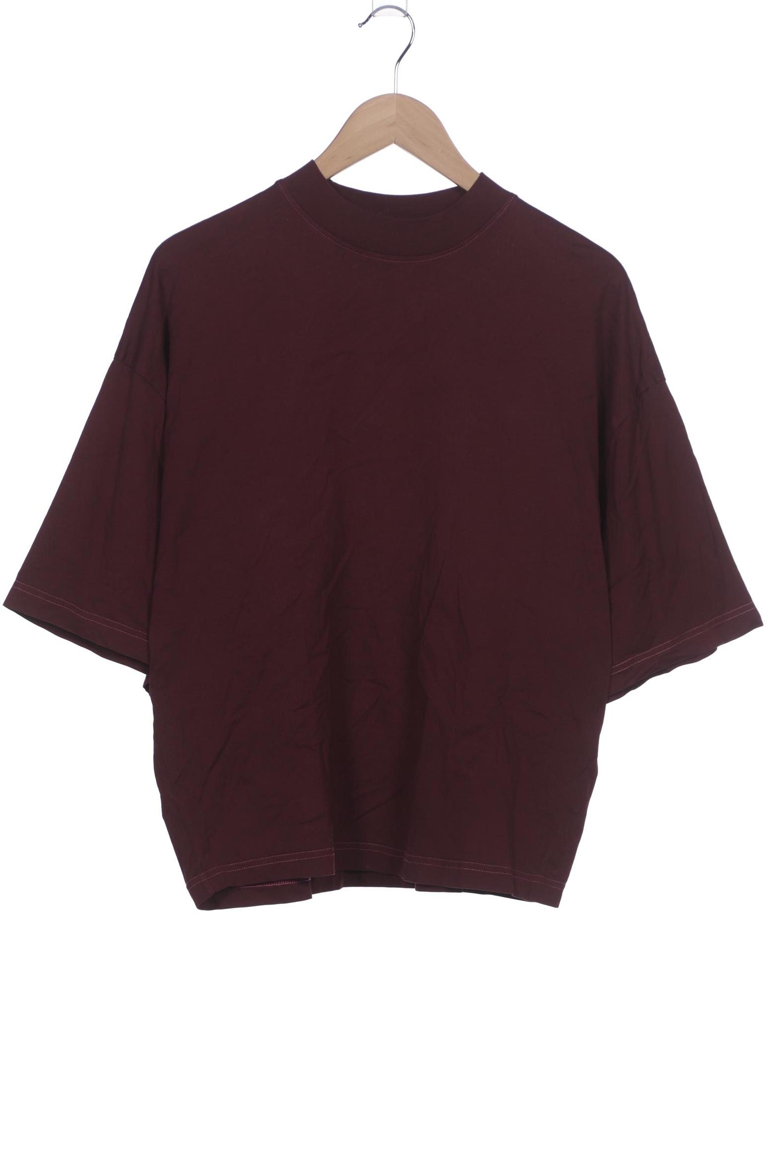 

COS Damen T-Shirt, bordeaux, Gr. 36