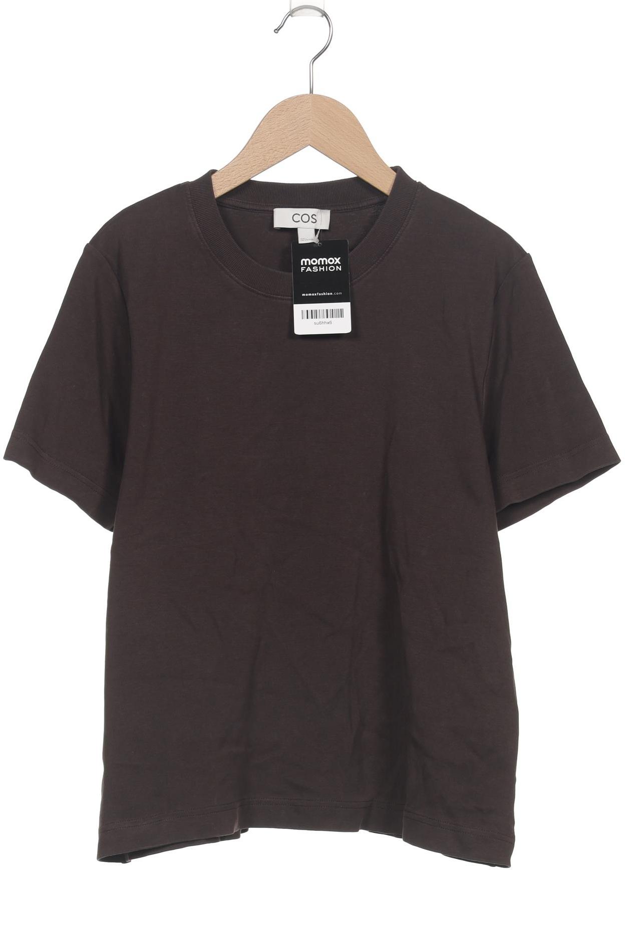 

COS Damen T-Shirt, braun, Gr. 42