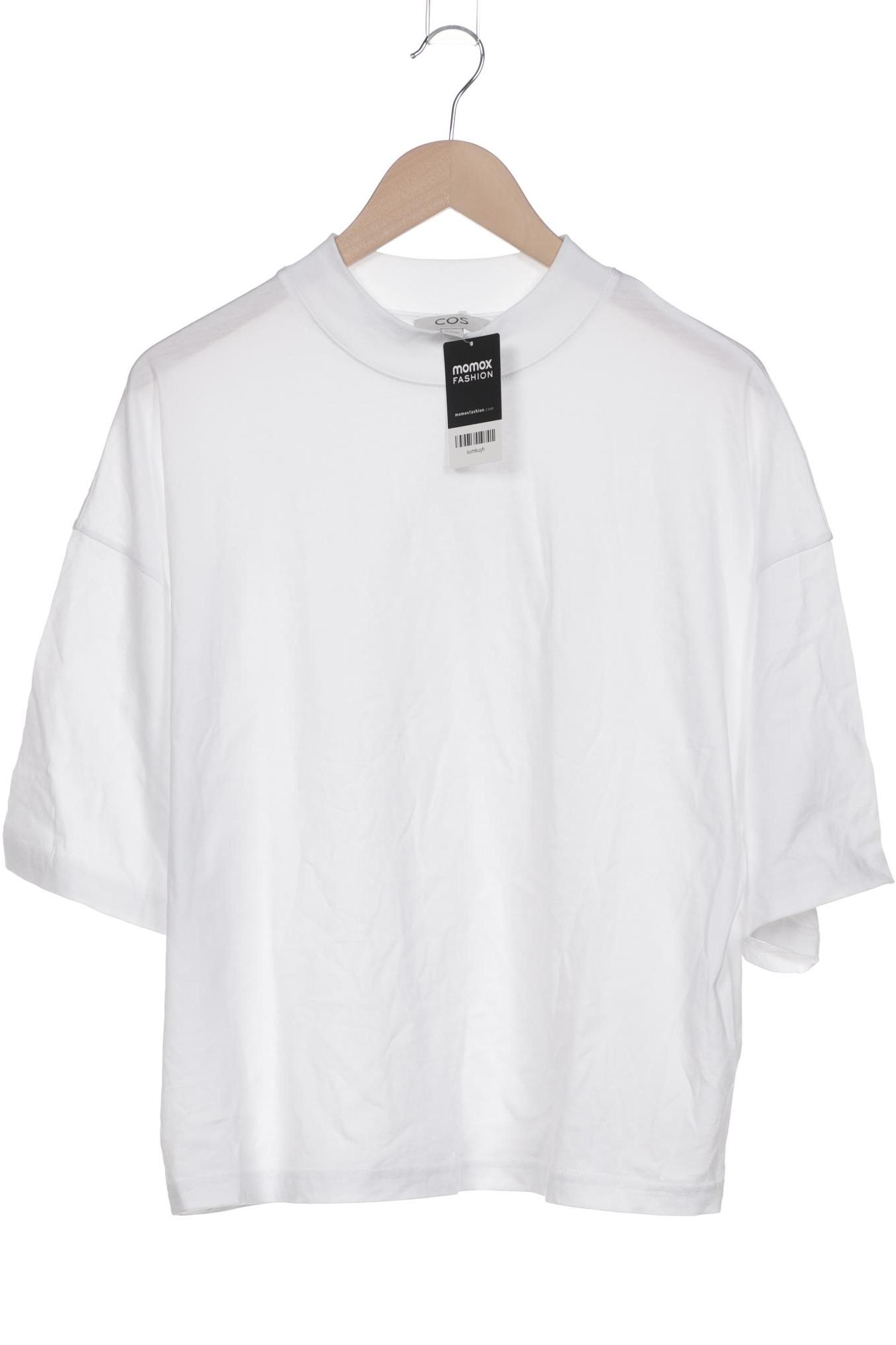

COS Damen T-Shirt, weiß, Gr. 38