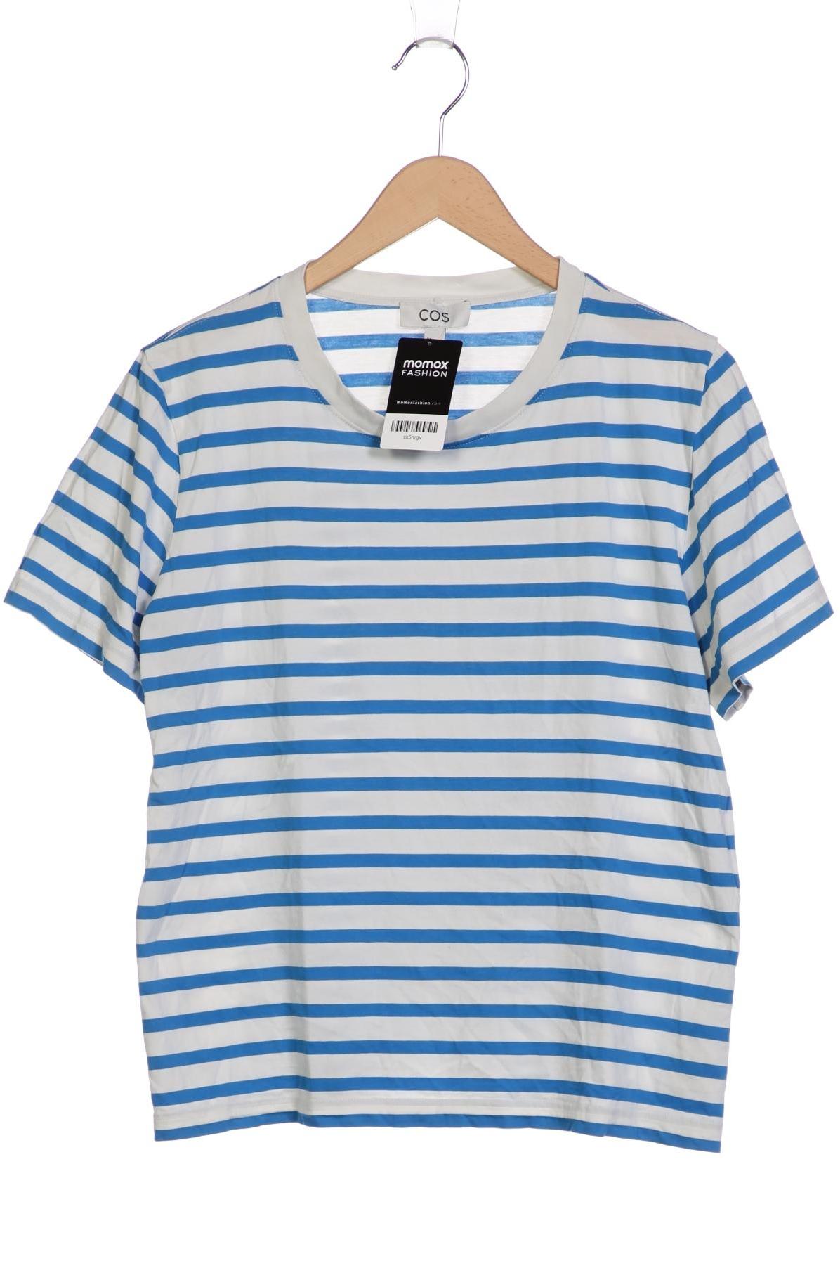 

COS Damen T-Shirt, blau, Gr. 42