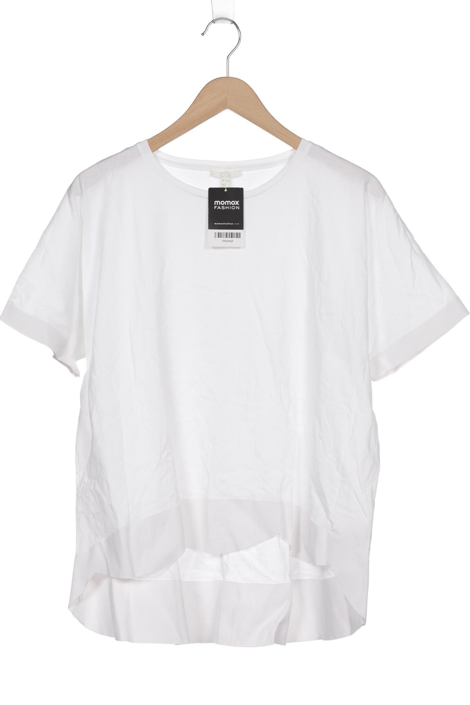 

COS Damen T-Shirt, weiß, Gr. 38