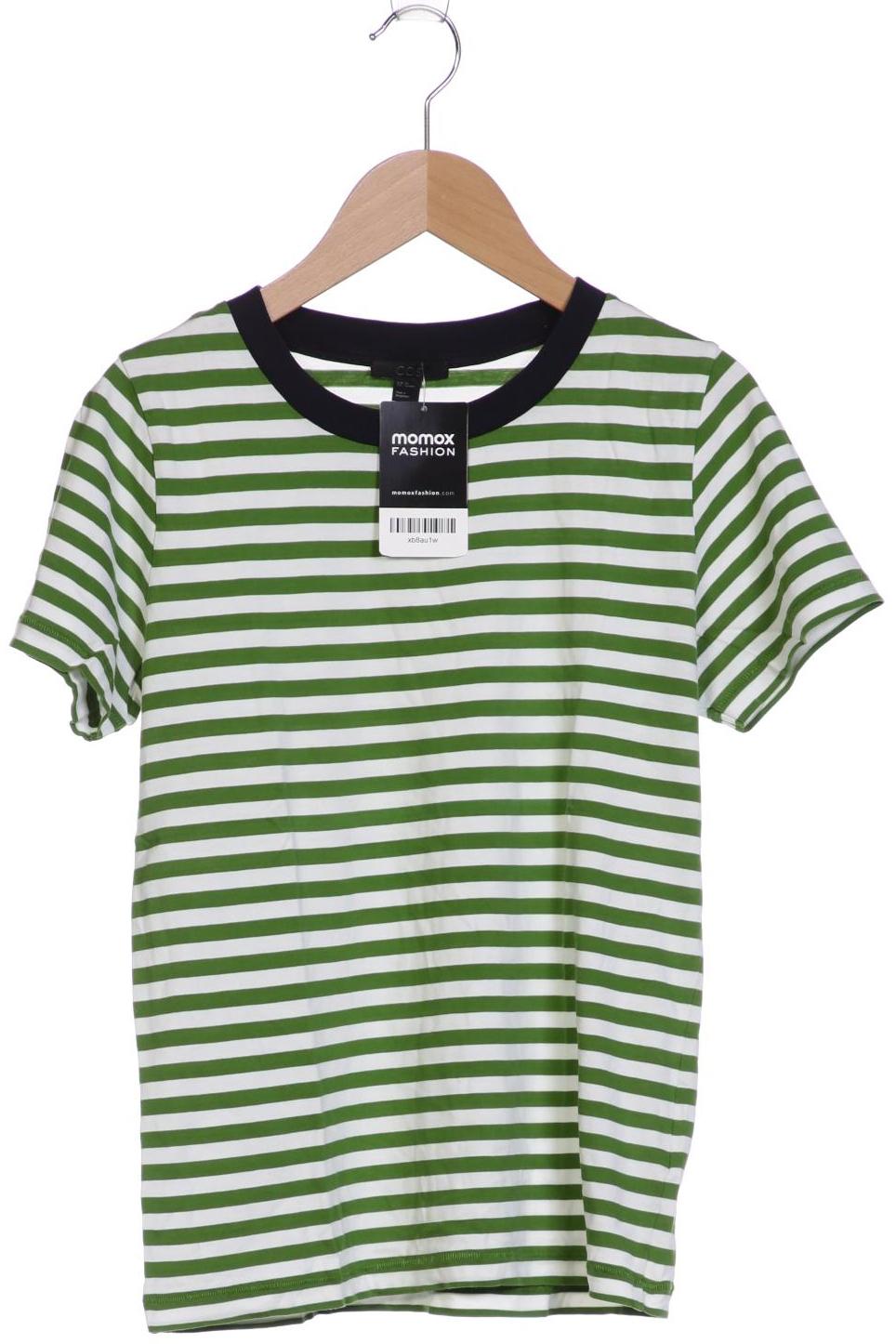 

COS Damen T-Shirt, grün, Gr. 34