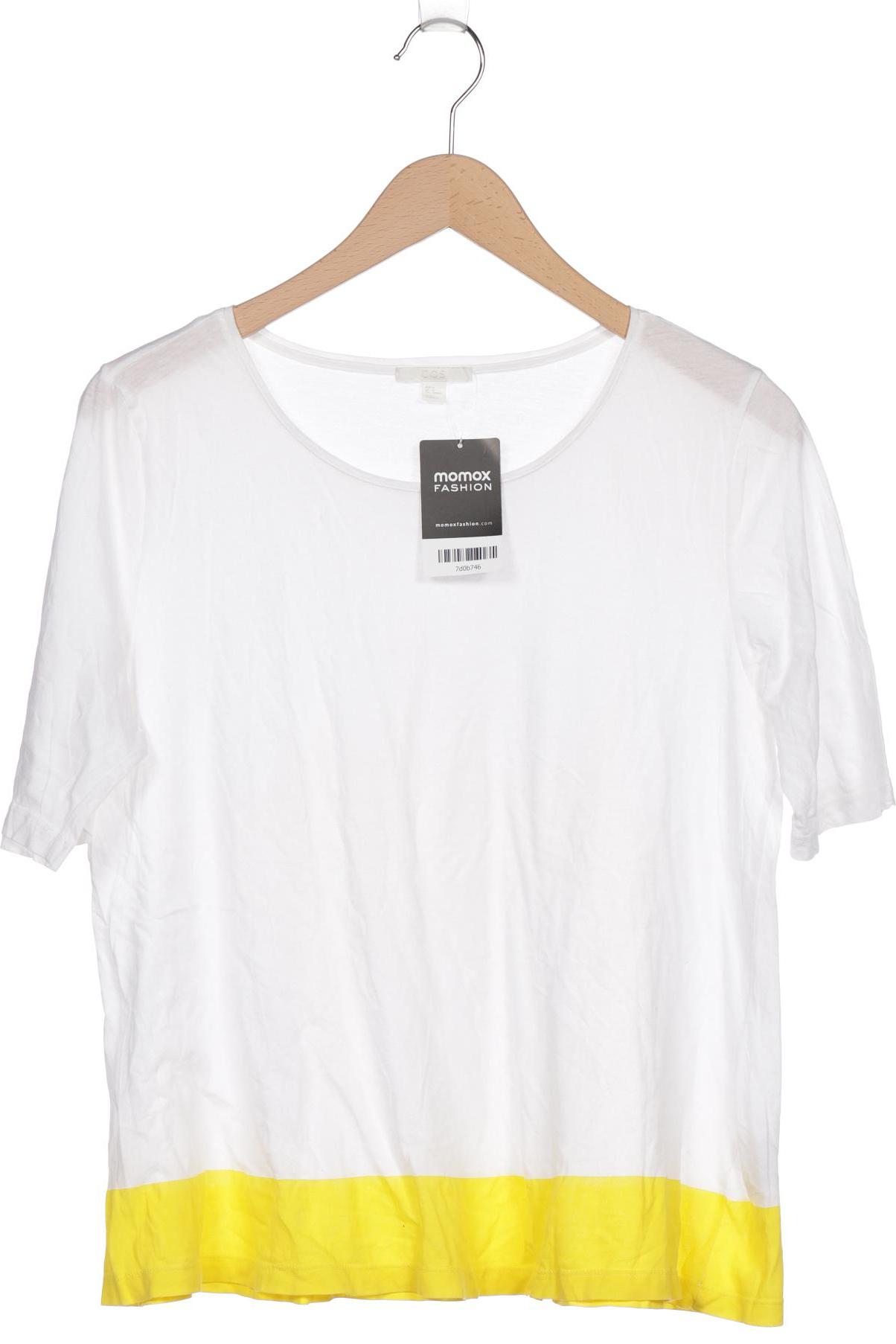 

COS Damen T-Shirt, weiß, Gr. 38