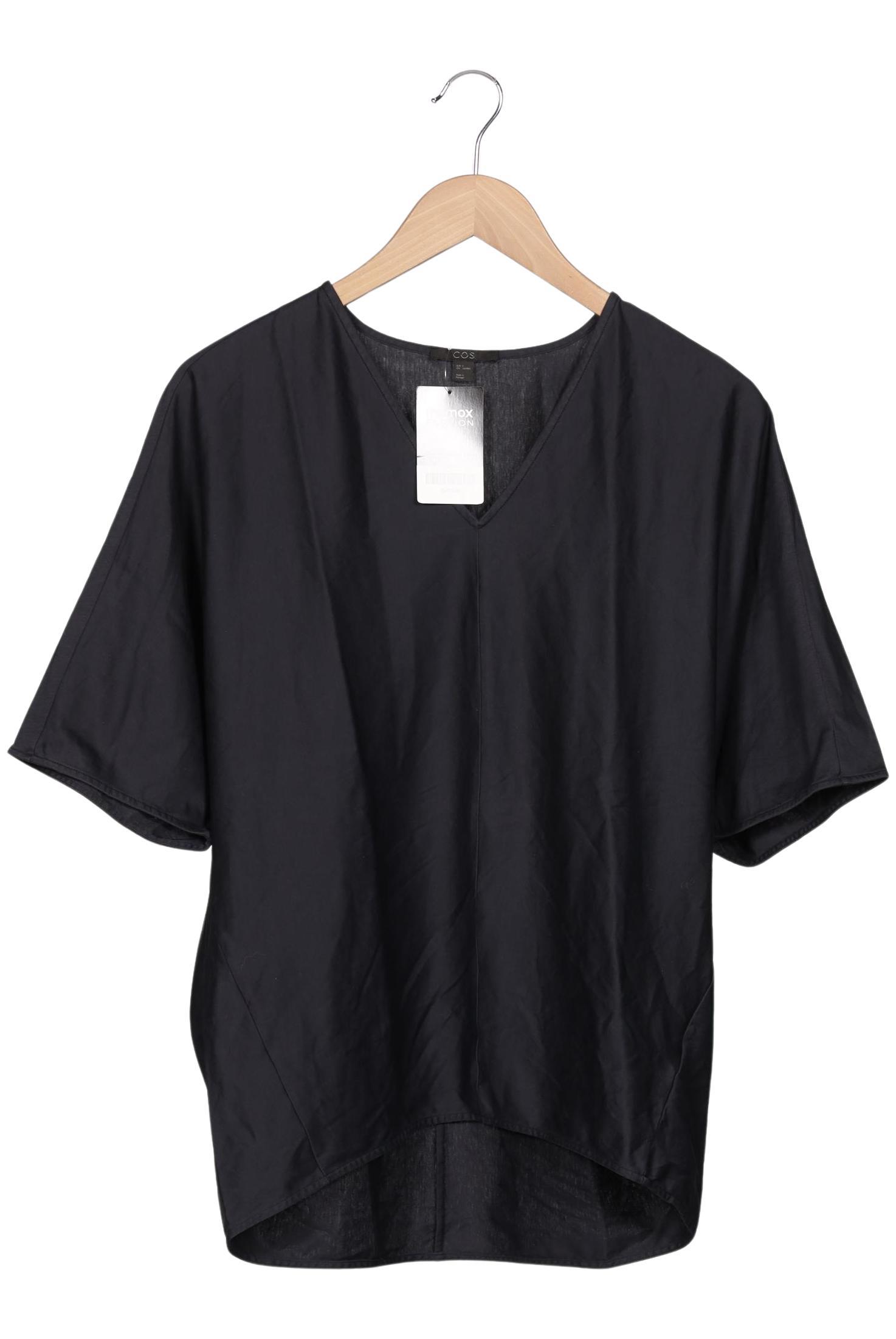 

COS Damen T-Shirt, marineblau, Gr. 36