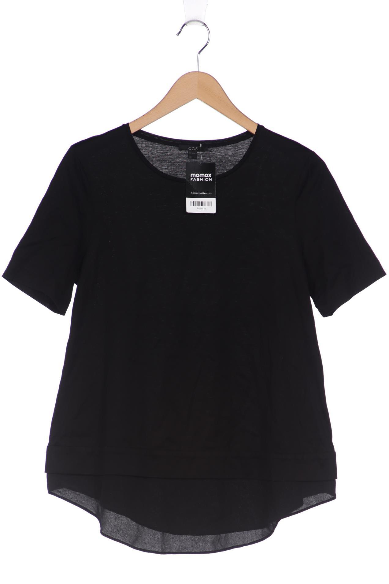 

COS Damen T-Shirt, schwarz