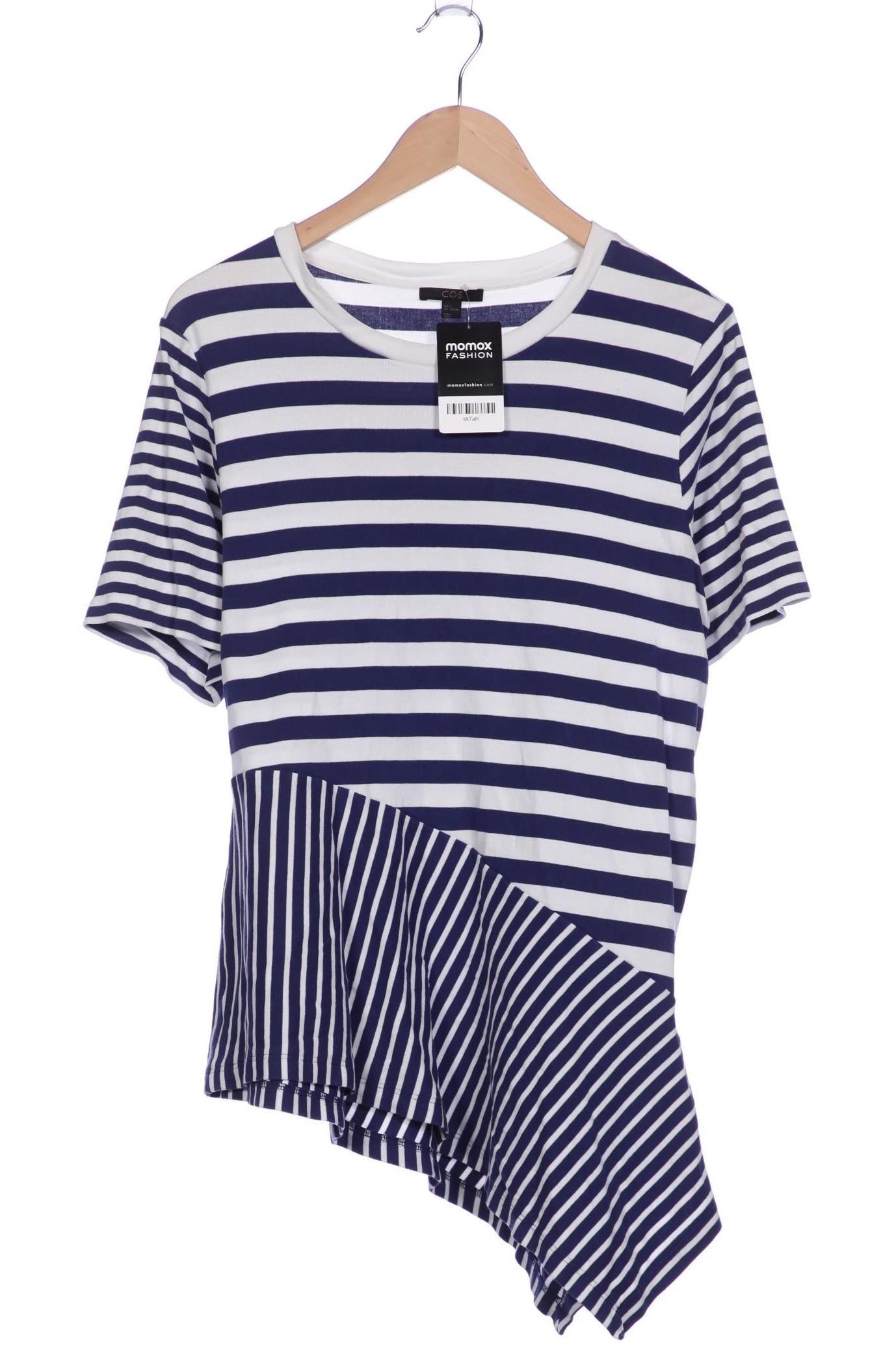 

COS Damen T-Shirt, blau, Gr. 42