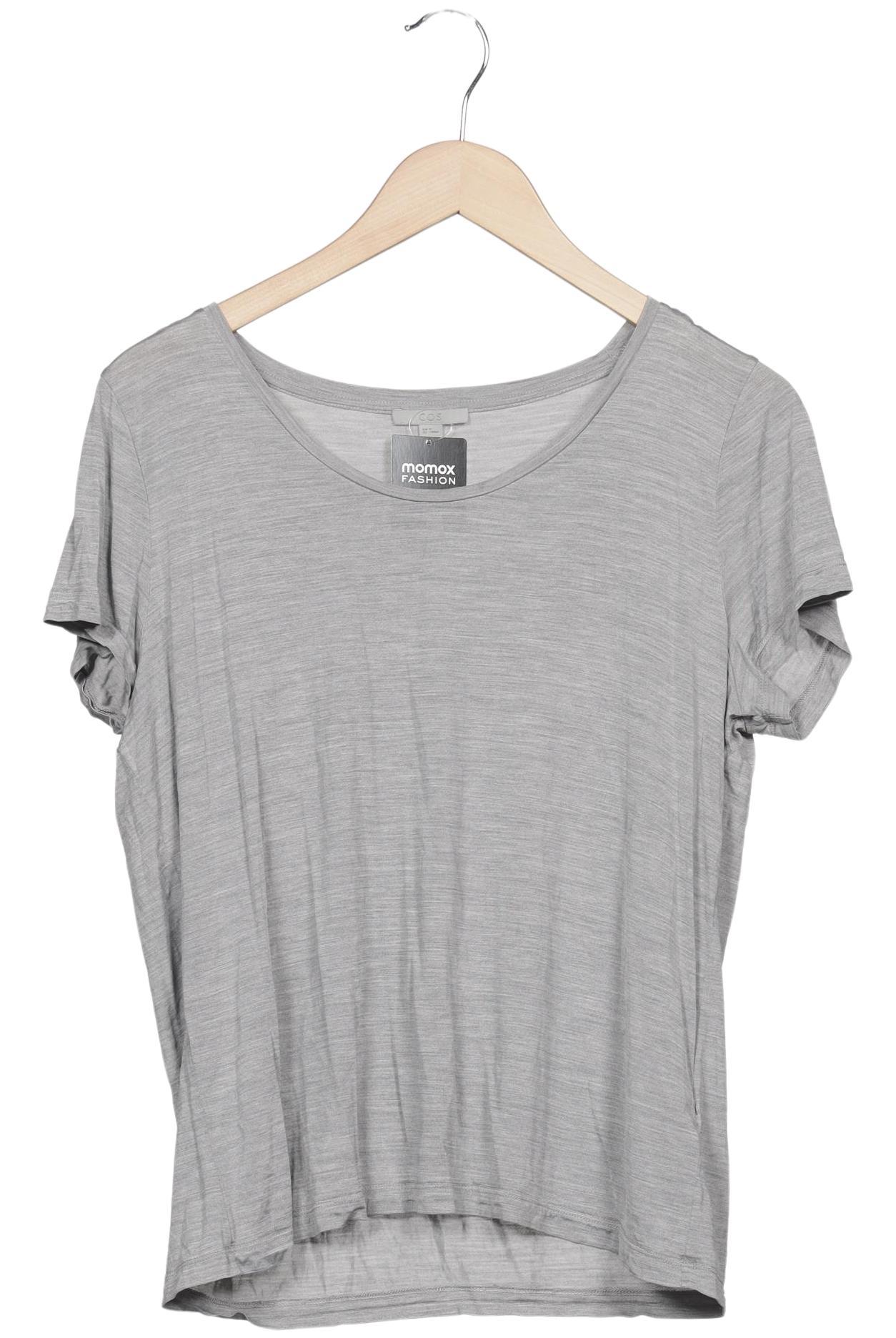 

COS Damen T-Shirt, grau, Gr. 38