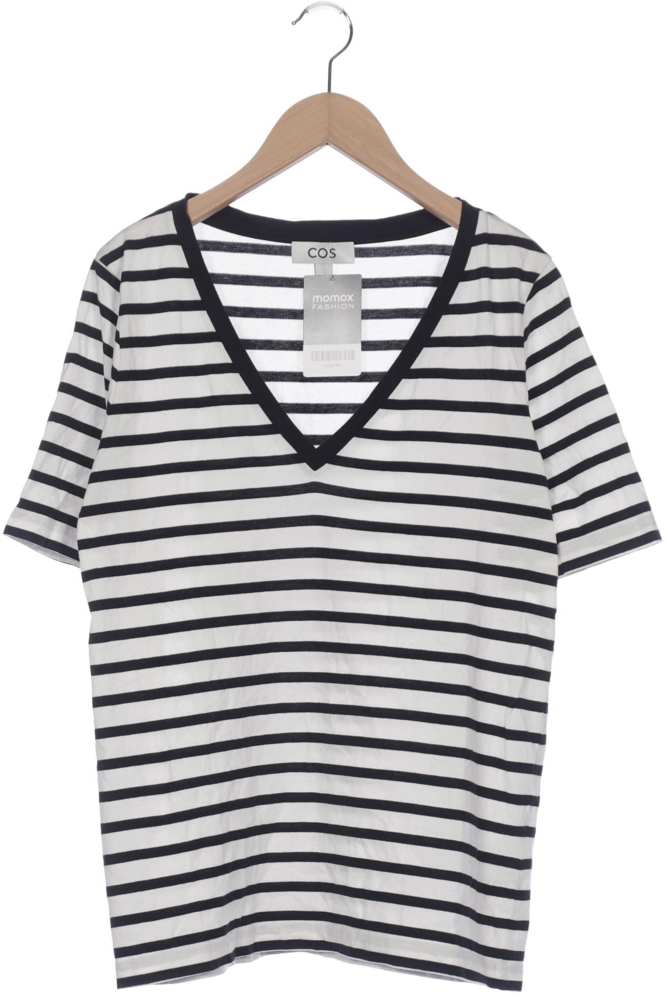 

COS Damen T-Shirt, weiß, Gr. 36