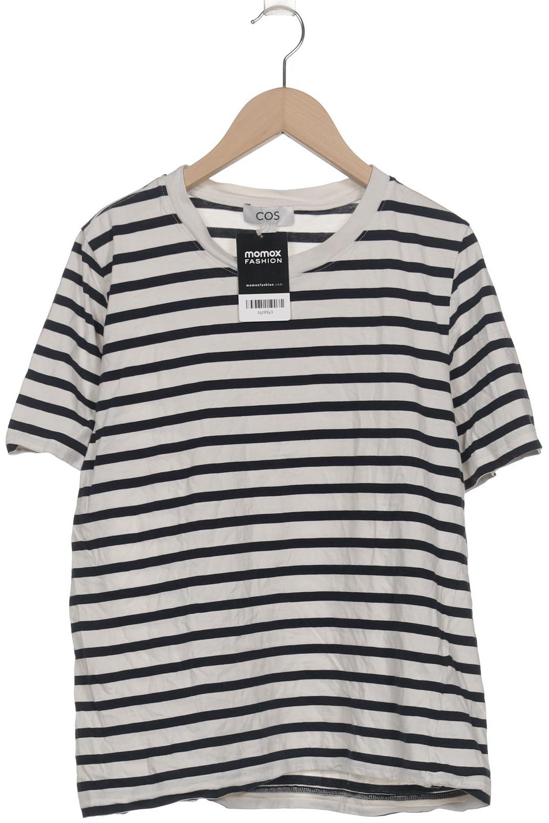 

COS Damen T-Shirt, marineblau, Gr. 42
