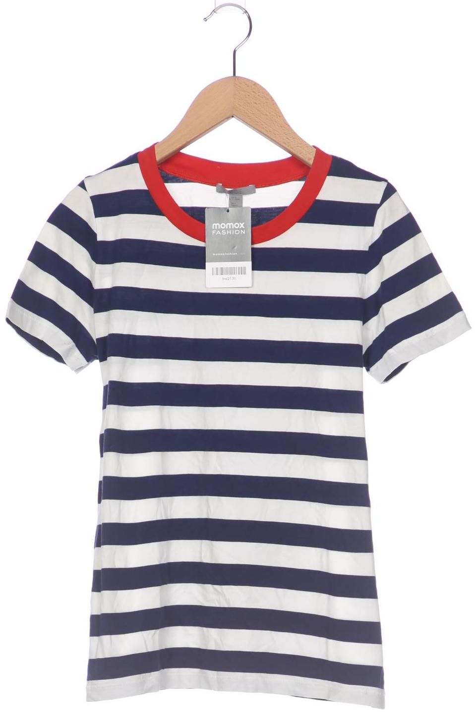 

COS Damen T-Shirt, marineblau, Gr. 34
