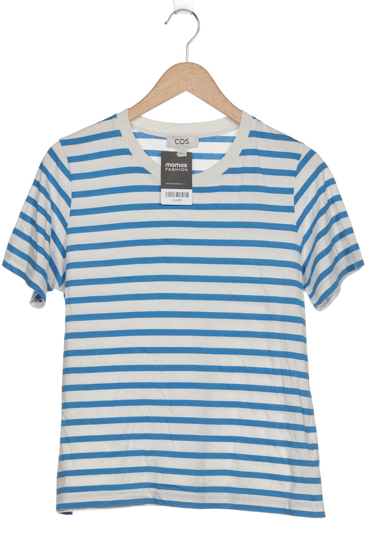 

COS Damen T-Shirt, blau, Gr. 38