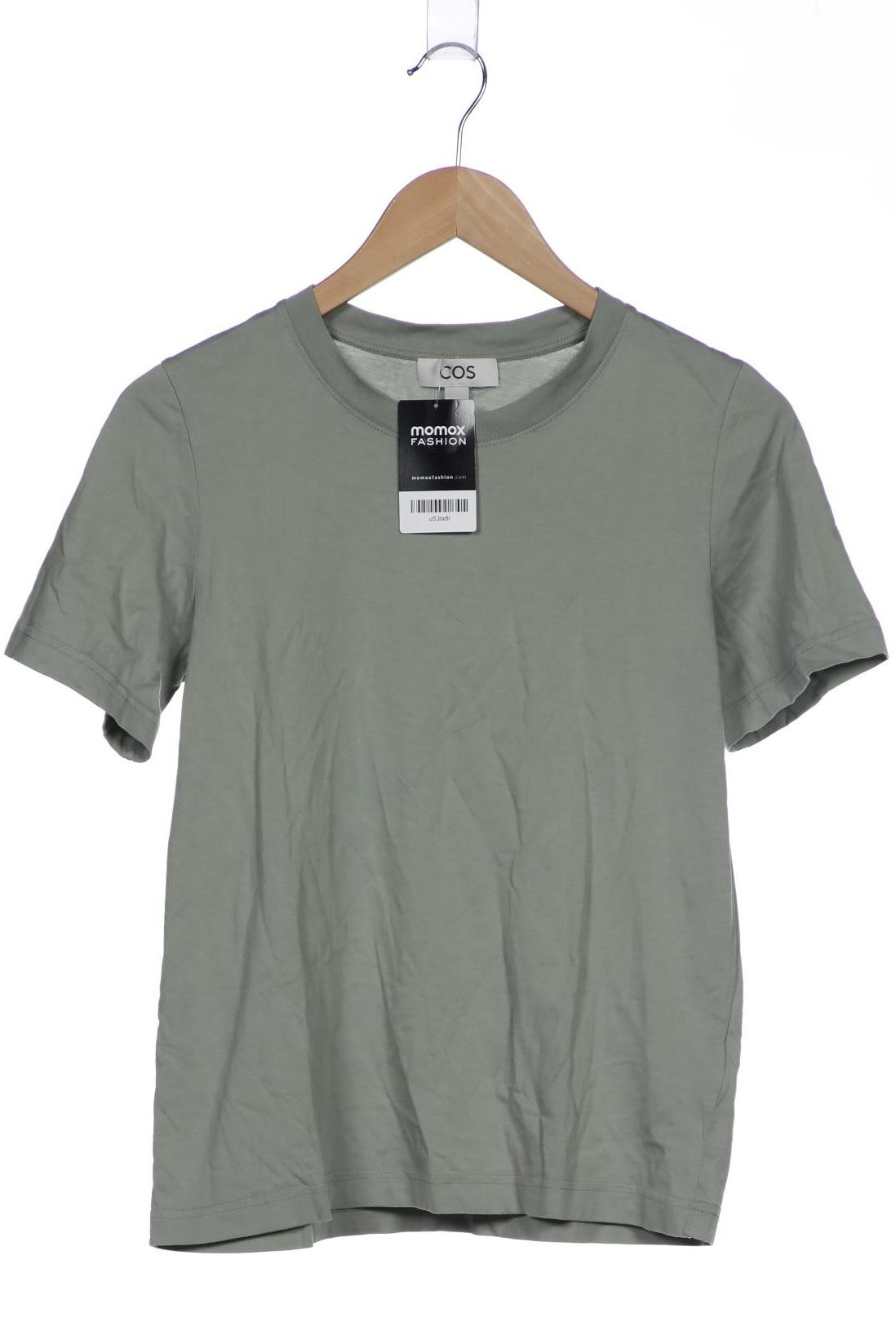 

COS Damen T-Shirt, hellgrün, Gr. 36