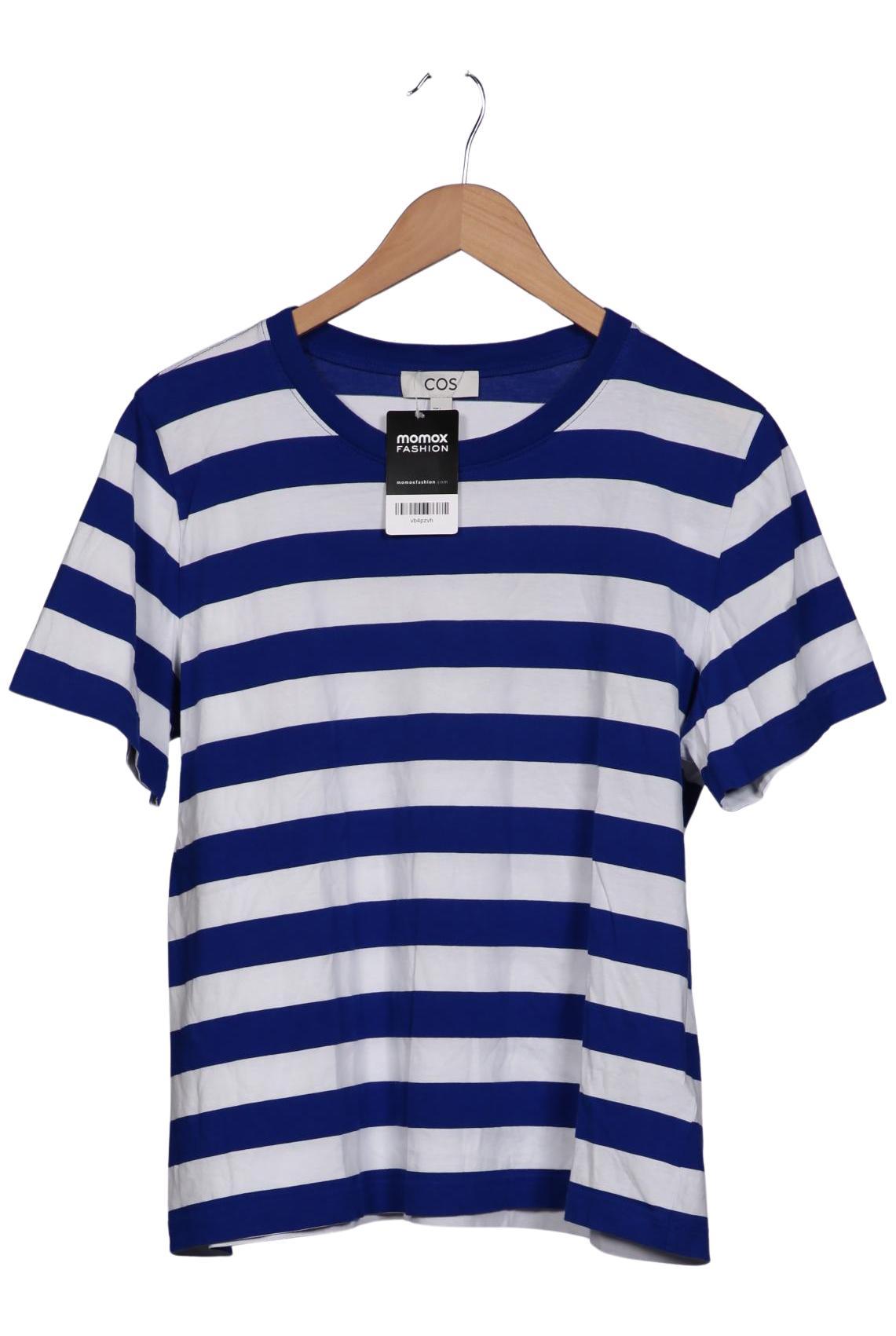 

COS Damen T-Shirt, blau, Gr. 42