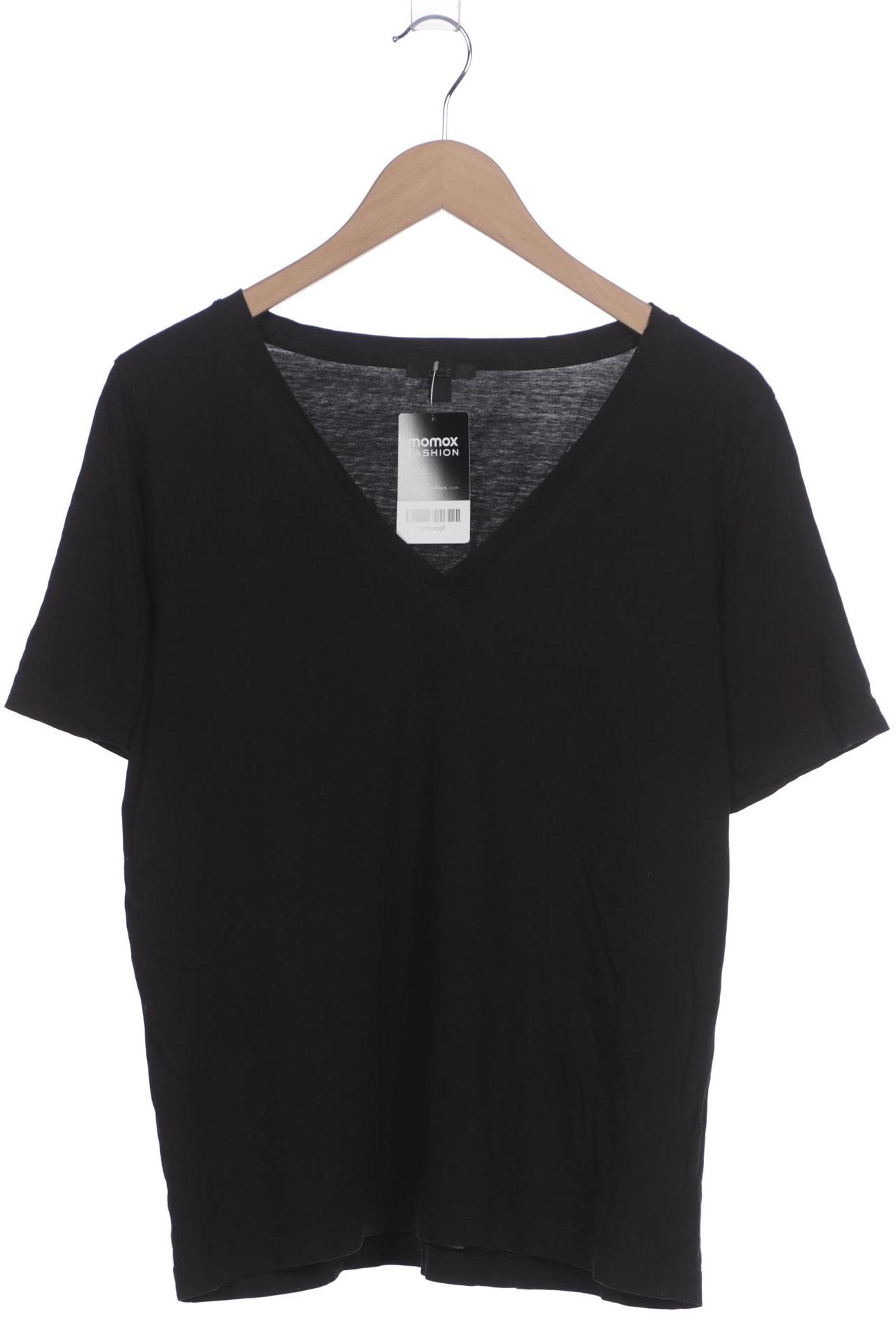 

COS Damen T-Shirt, schwarz, Gr. 38