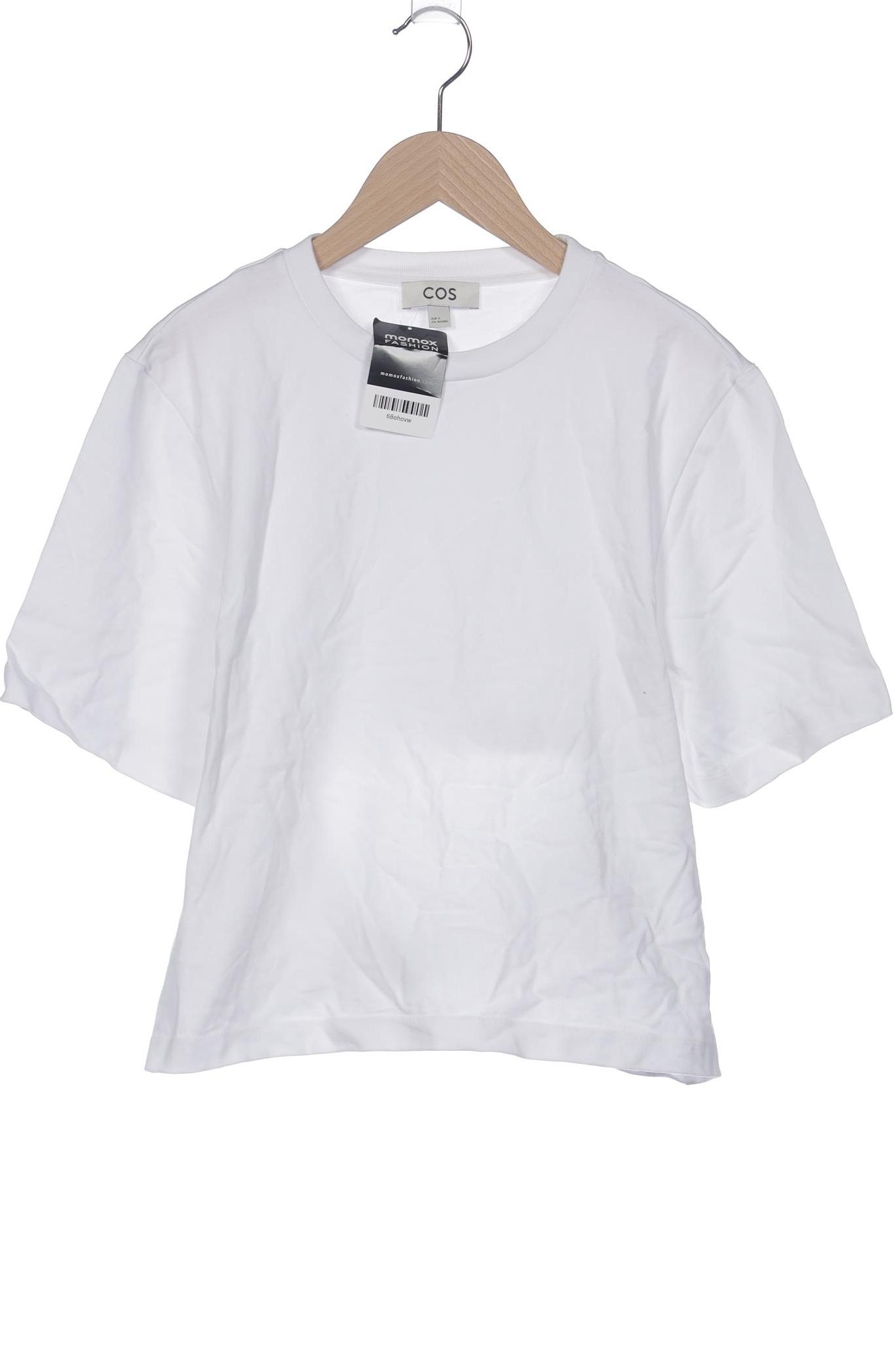 

COS Damen T-Shirt, weiß, Gr. 36