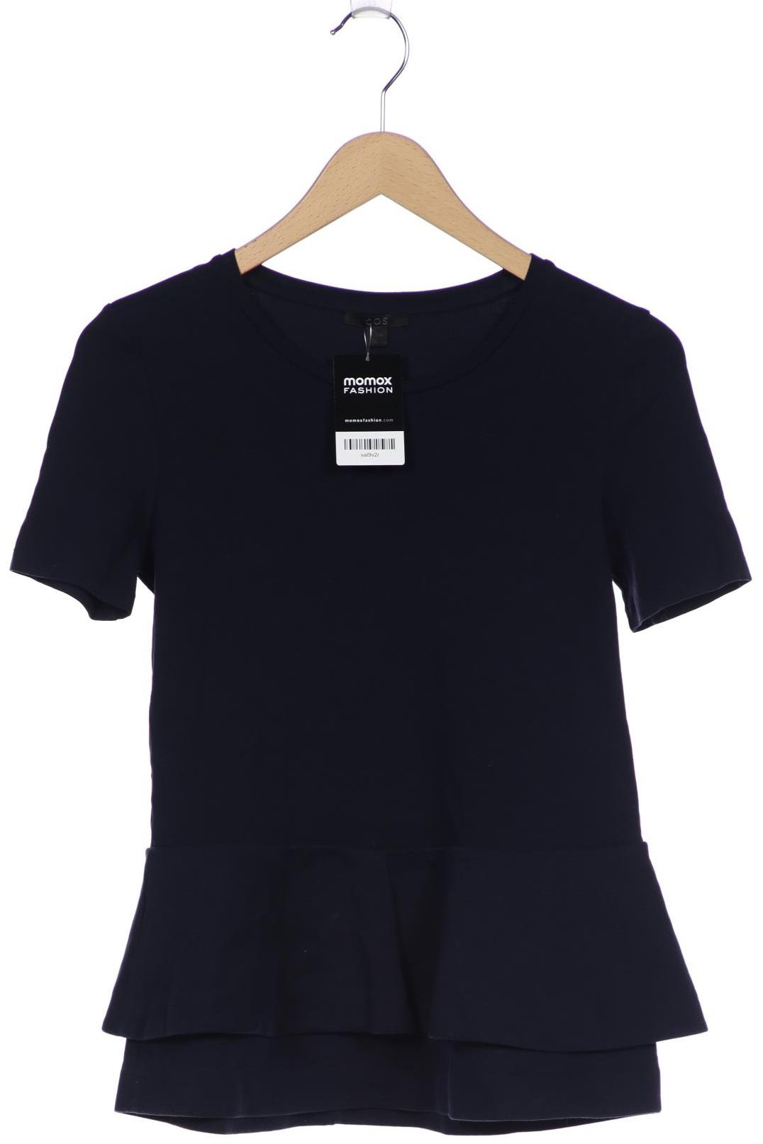 

COS Damen T-Shirt, marineblau