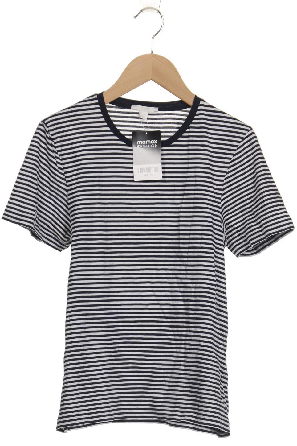 

COS Damen T-Shirt, marineblau, Gr. 36