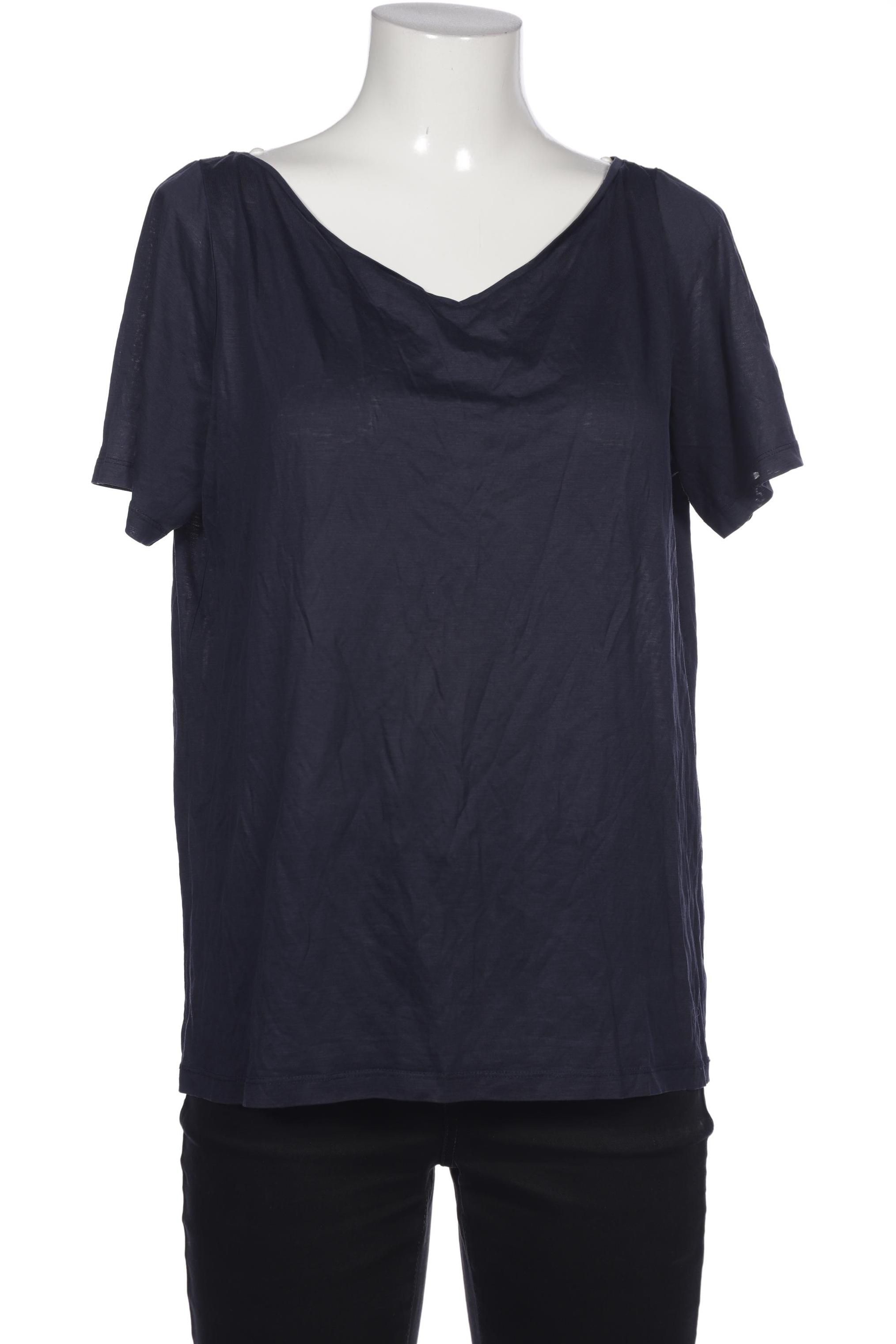 

COS Damen T-Shirt, marineblau, Gr. 42